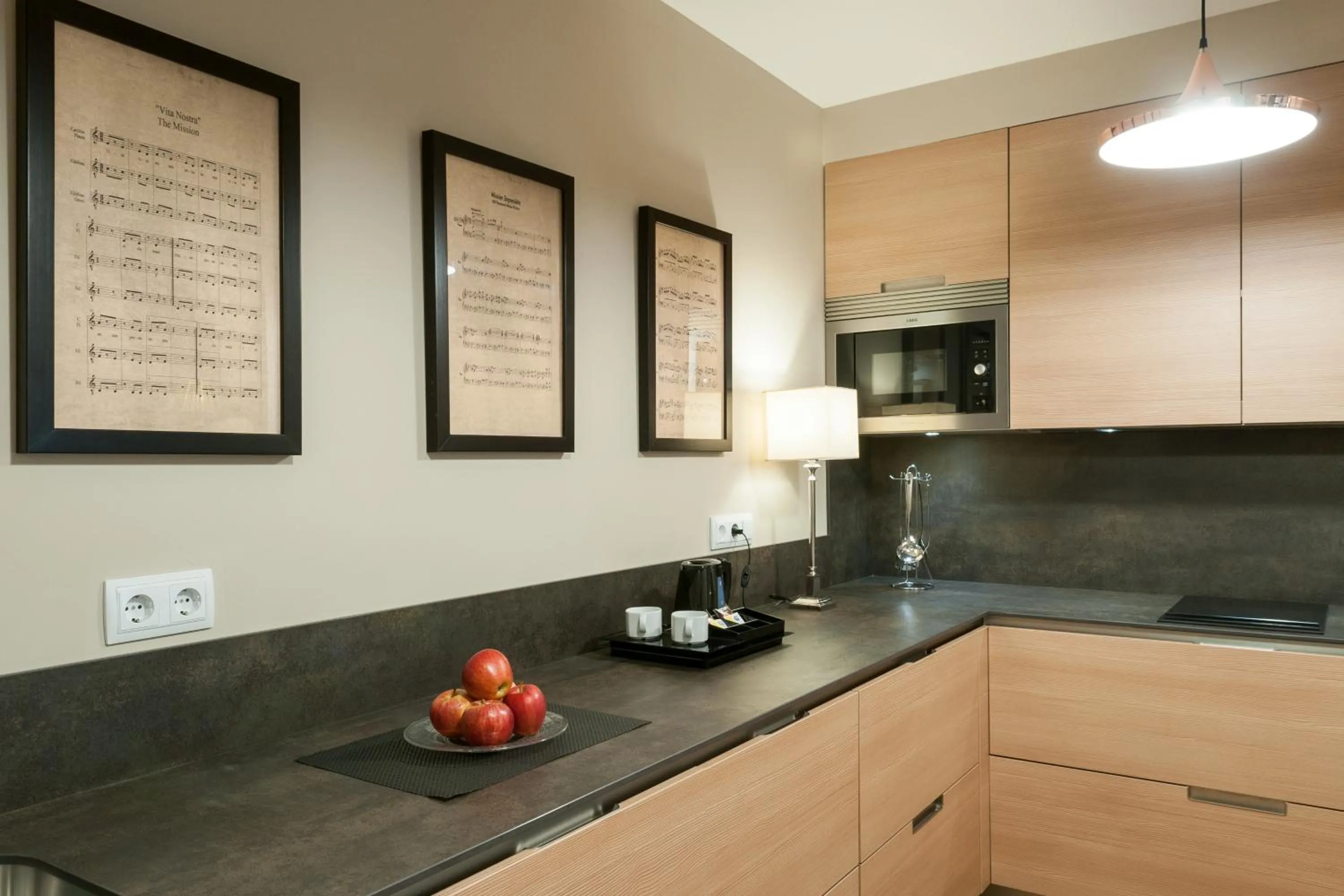 kitchen in Suites Murillo Catedral