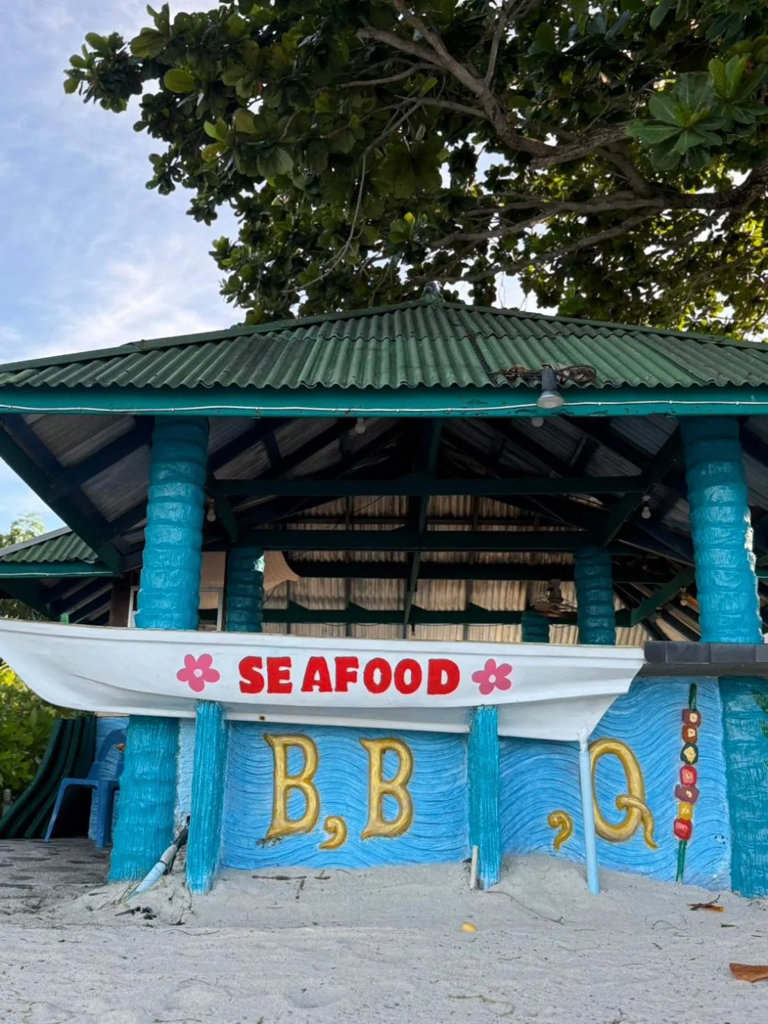 BBQ facilities in Dreamland Resort