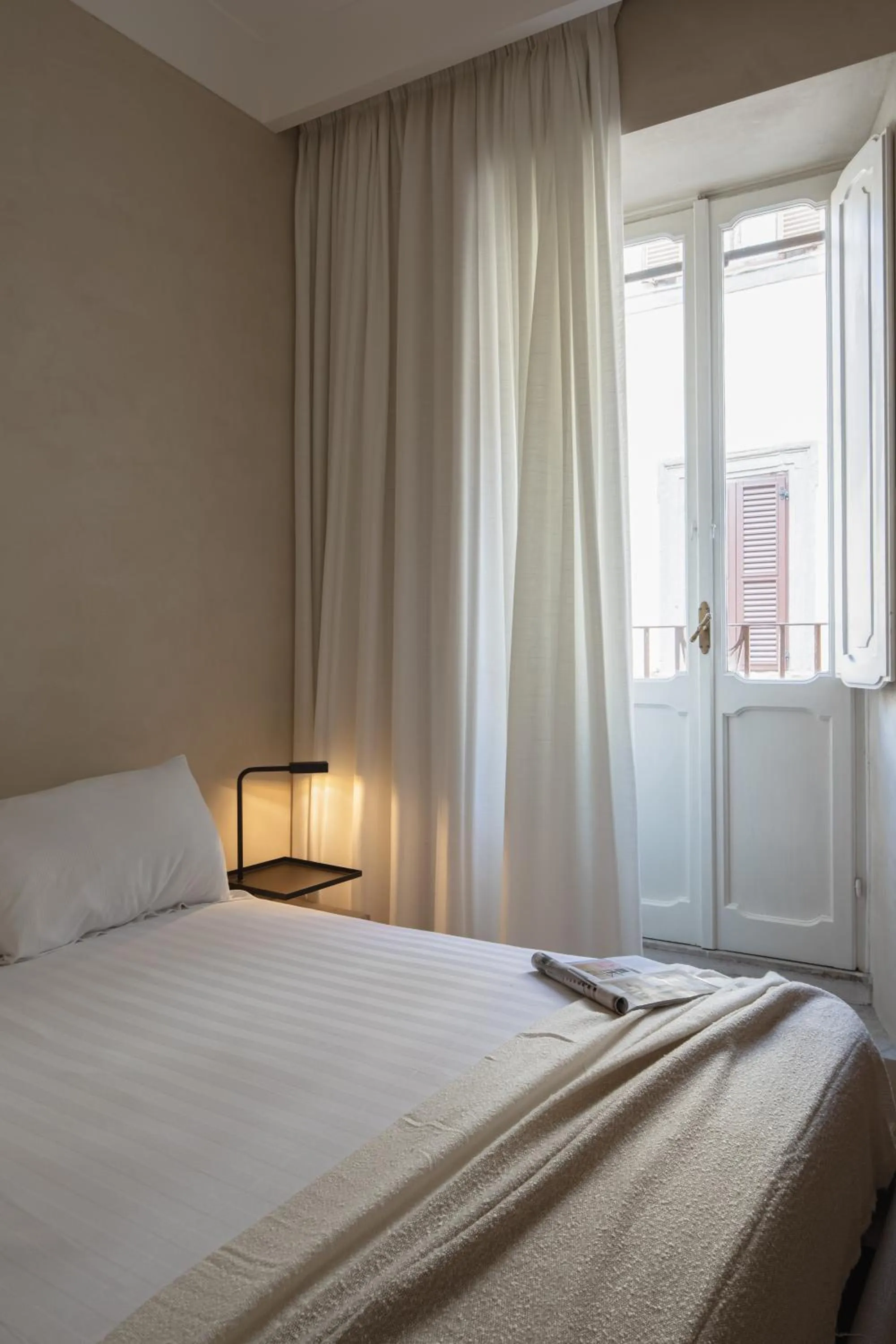 Bed in The Spanish Suite Campo de' Fiori