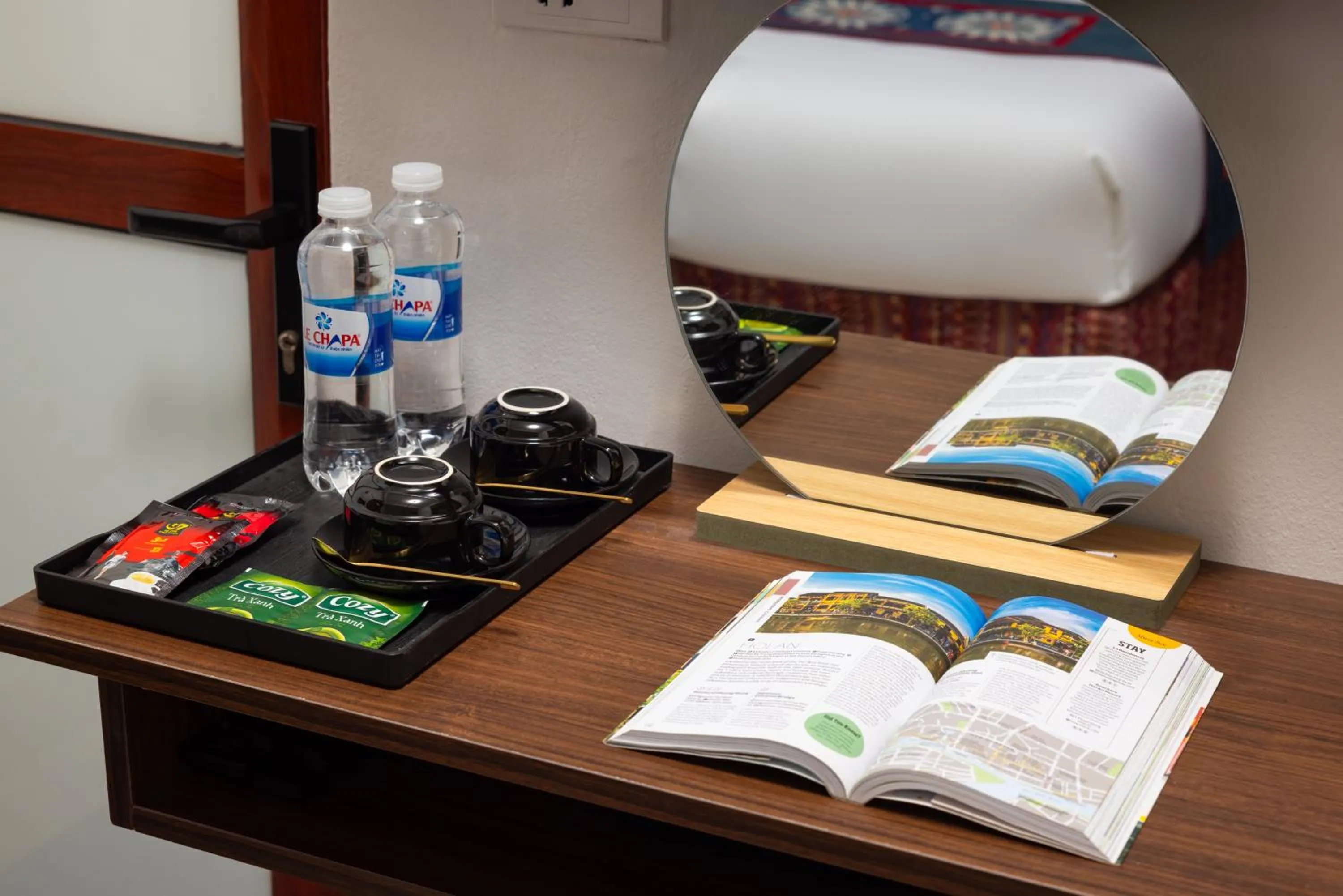 Coffee/tea facilities in July House Central Sapa