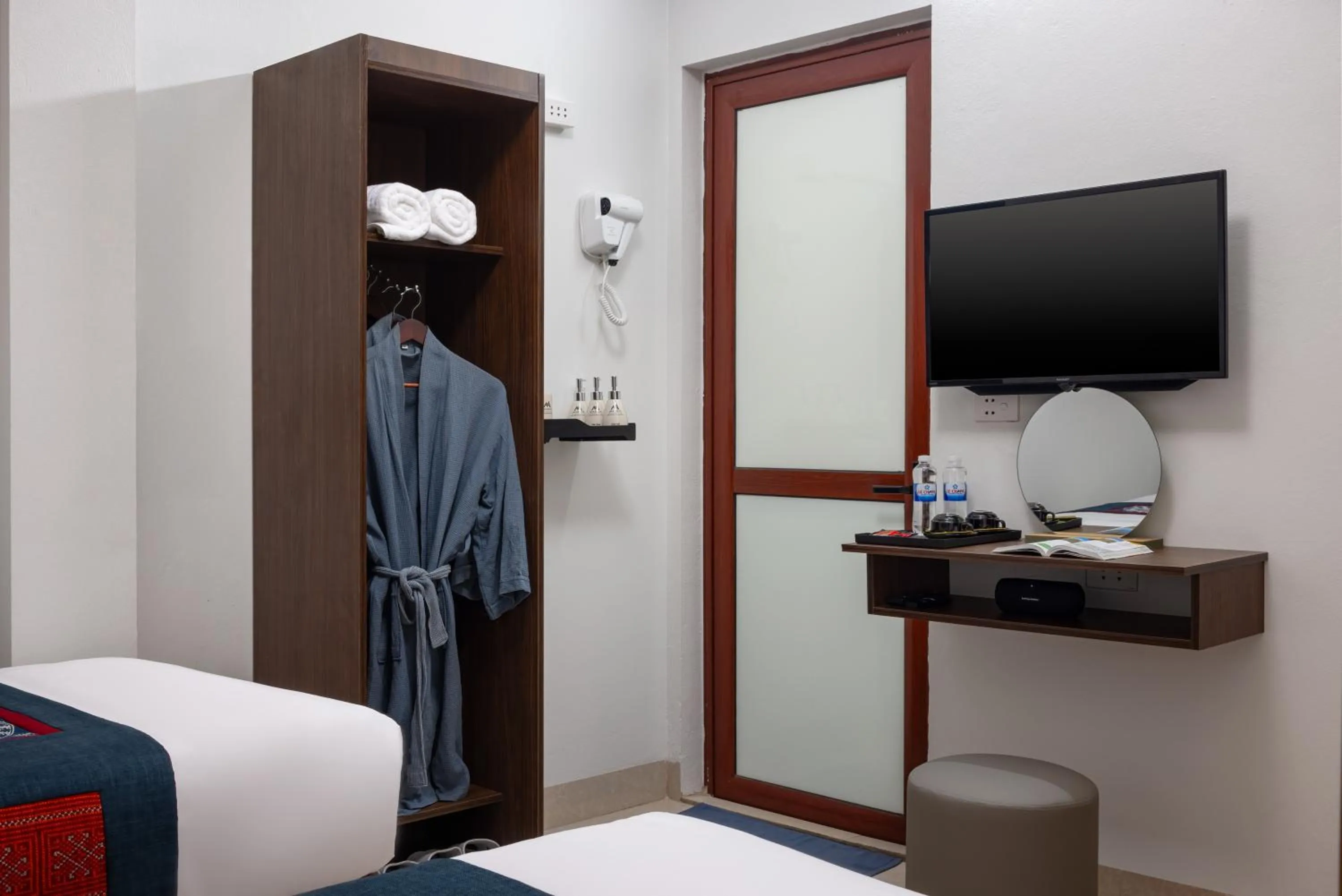 towels, Bed in July House Central Sapa