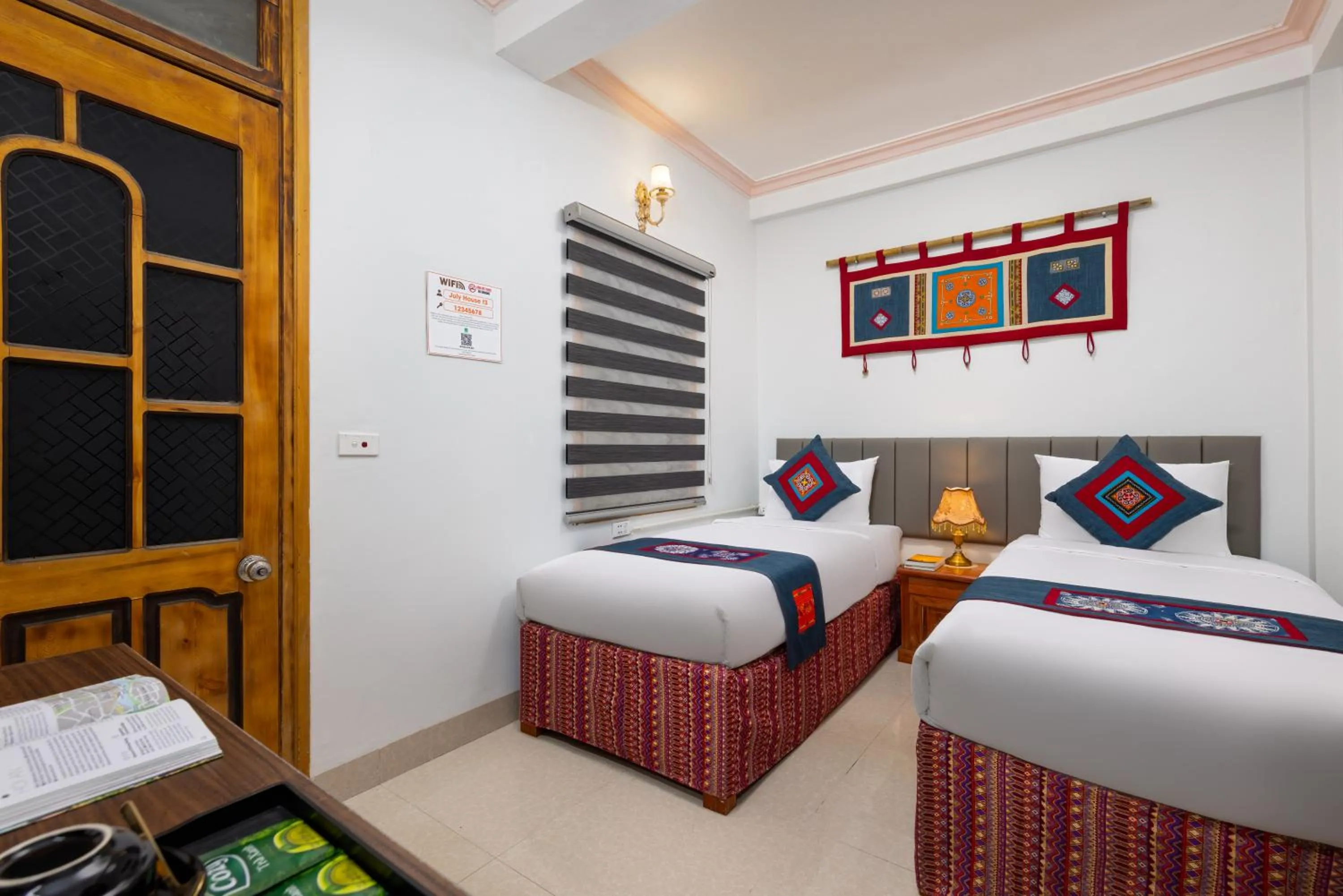 Patio, Bed in July House Central Sapa