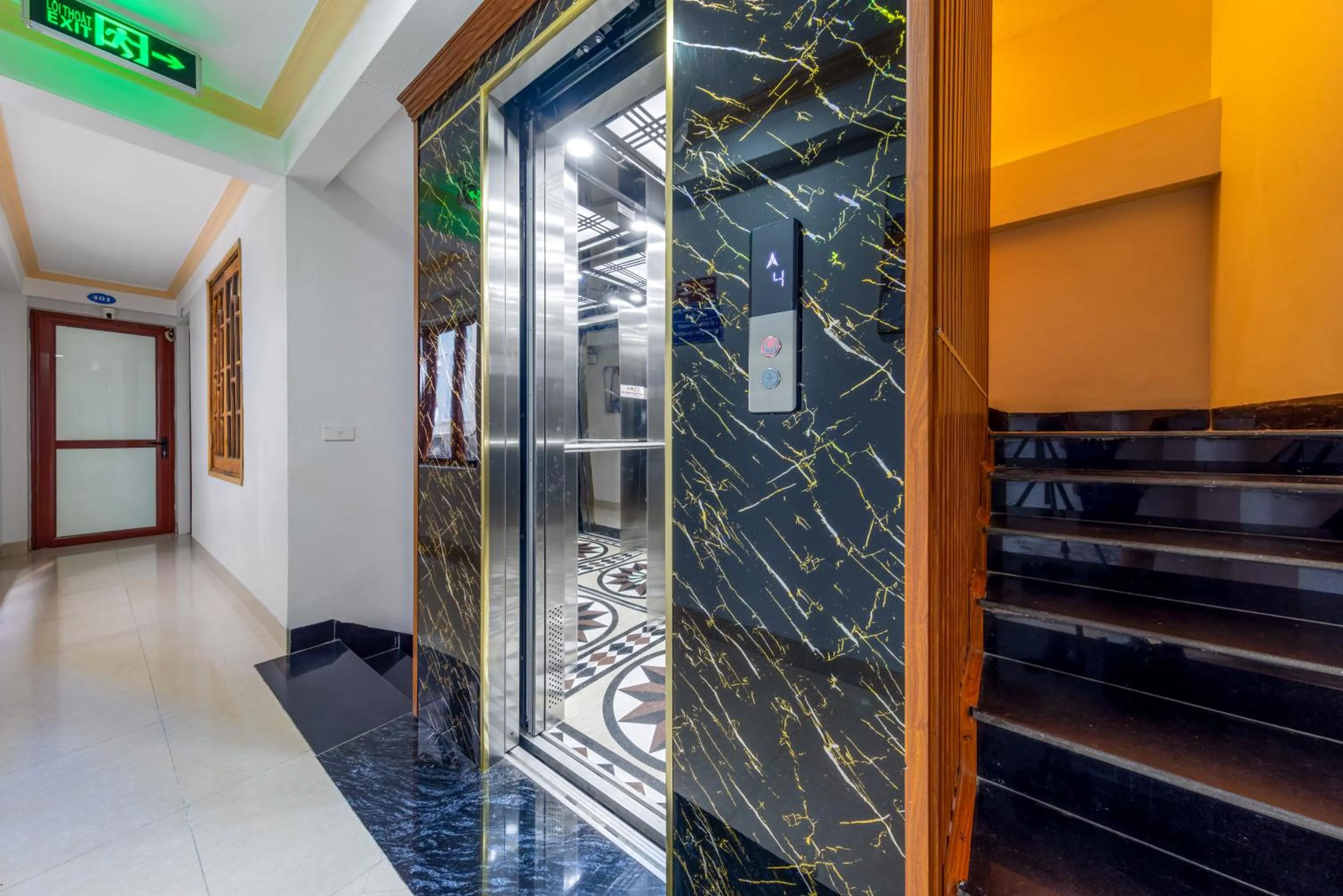 elevator in July House Central Sapa