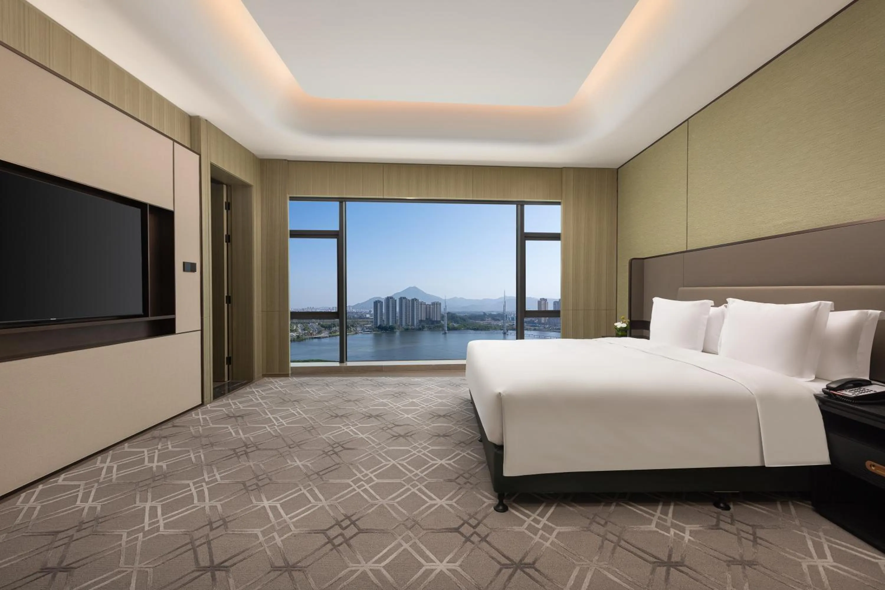 Bedroom, Bed in Crowne Plaza Putian by IHG