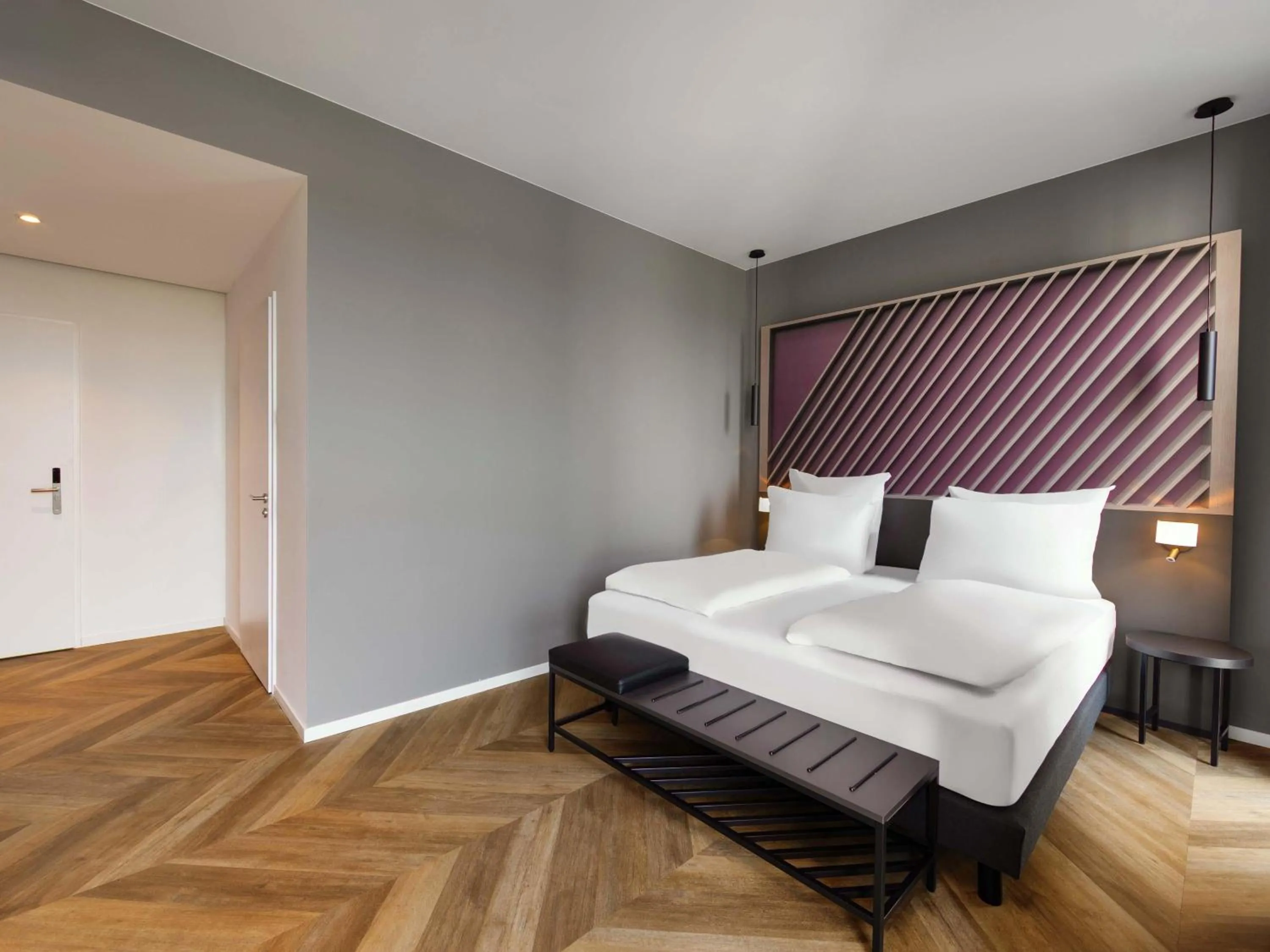 Photo of the whole room, Bed in B&B HOTEL Berlin Airport-Nord