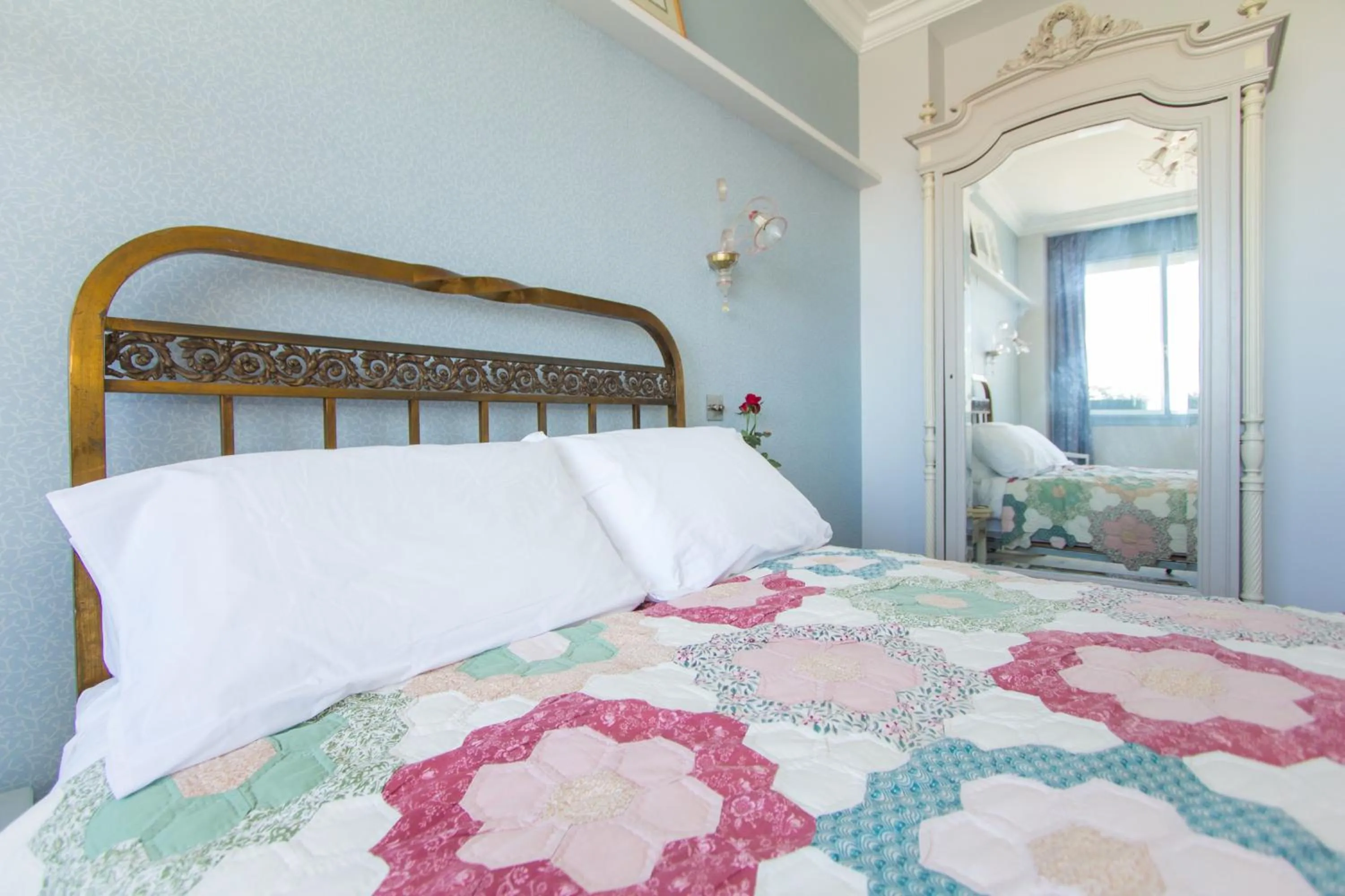 Bedroom, Bed in Appartement Lilia