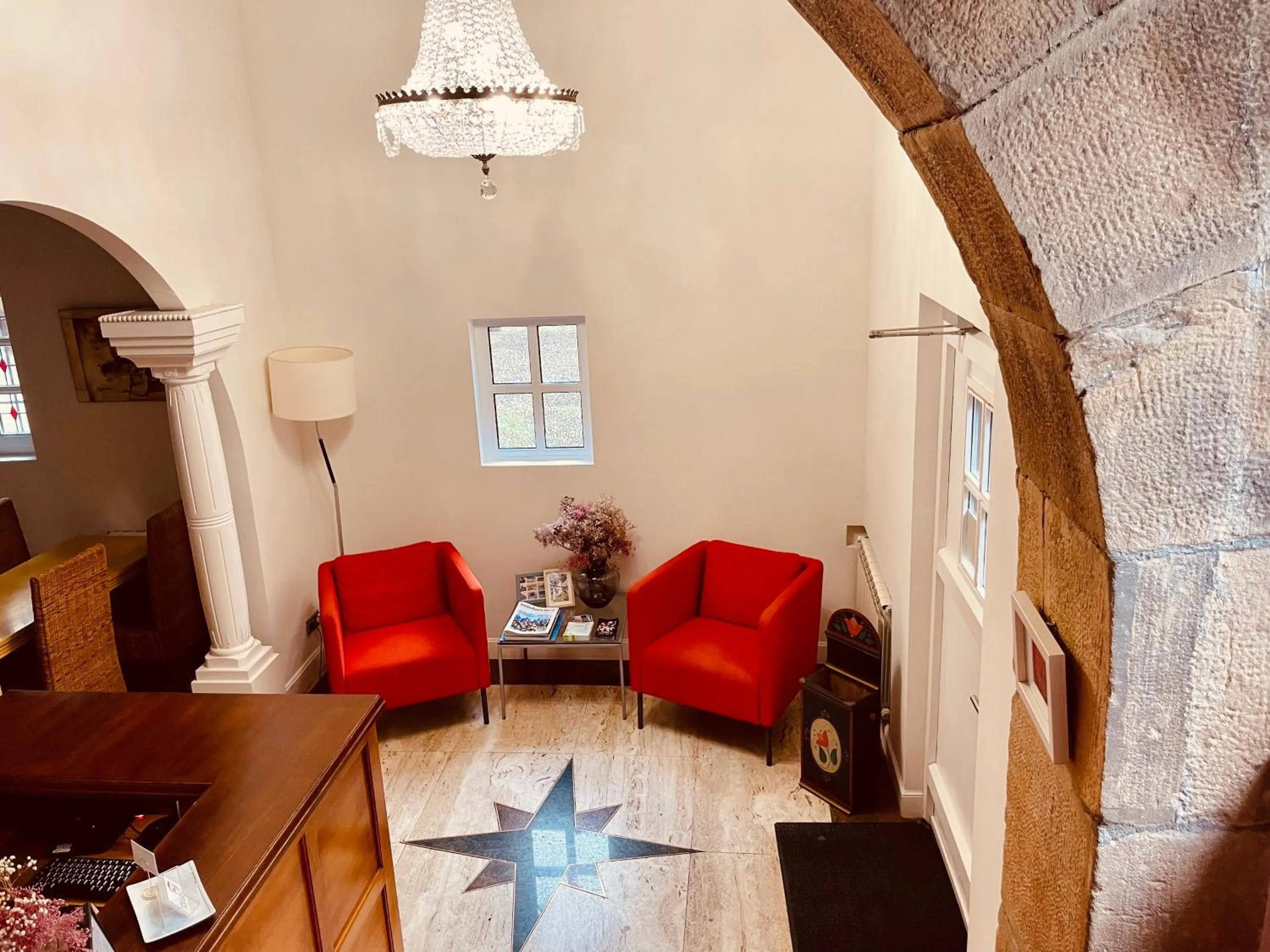 Lobby or reception in Hotel Palacete