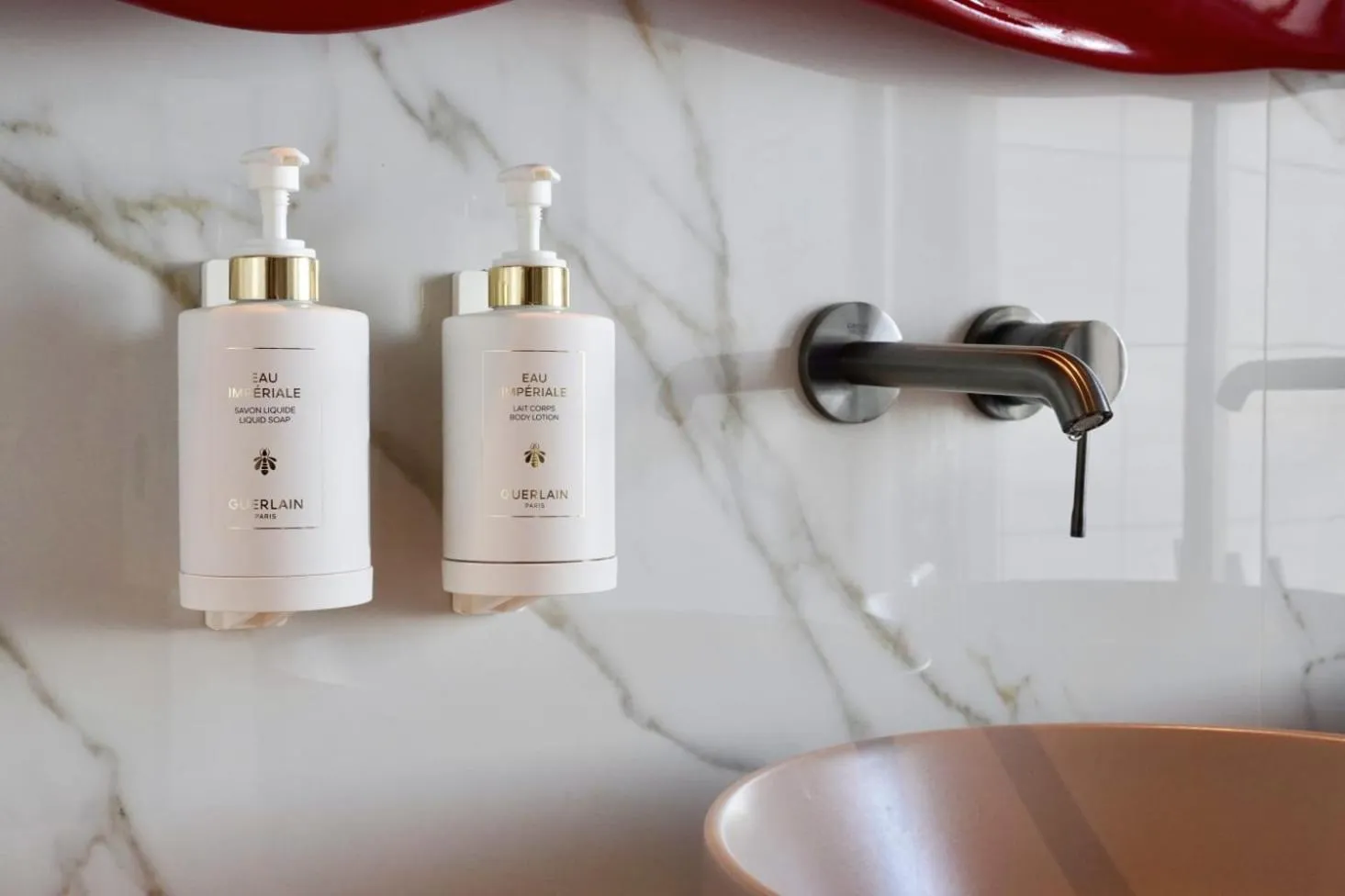 Bathroom in Saint Nicolas Hotel