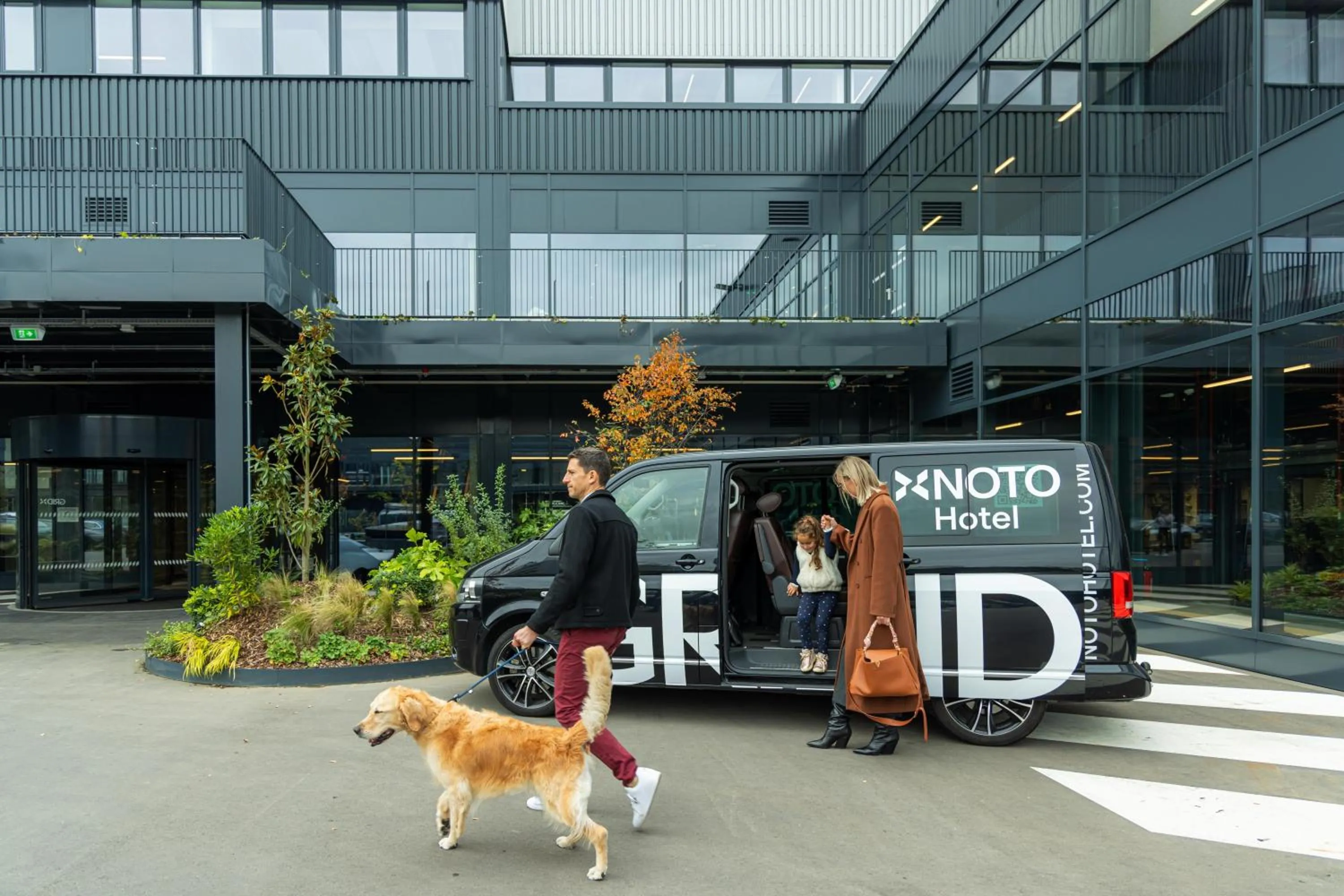 shuttle in NOTO Hotel