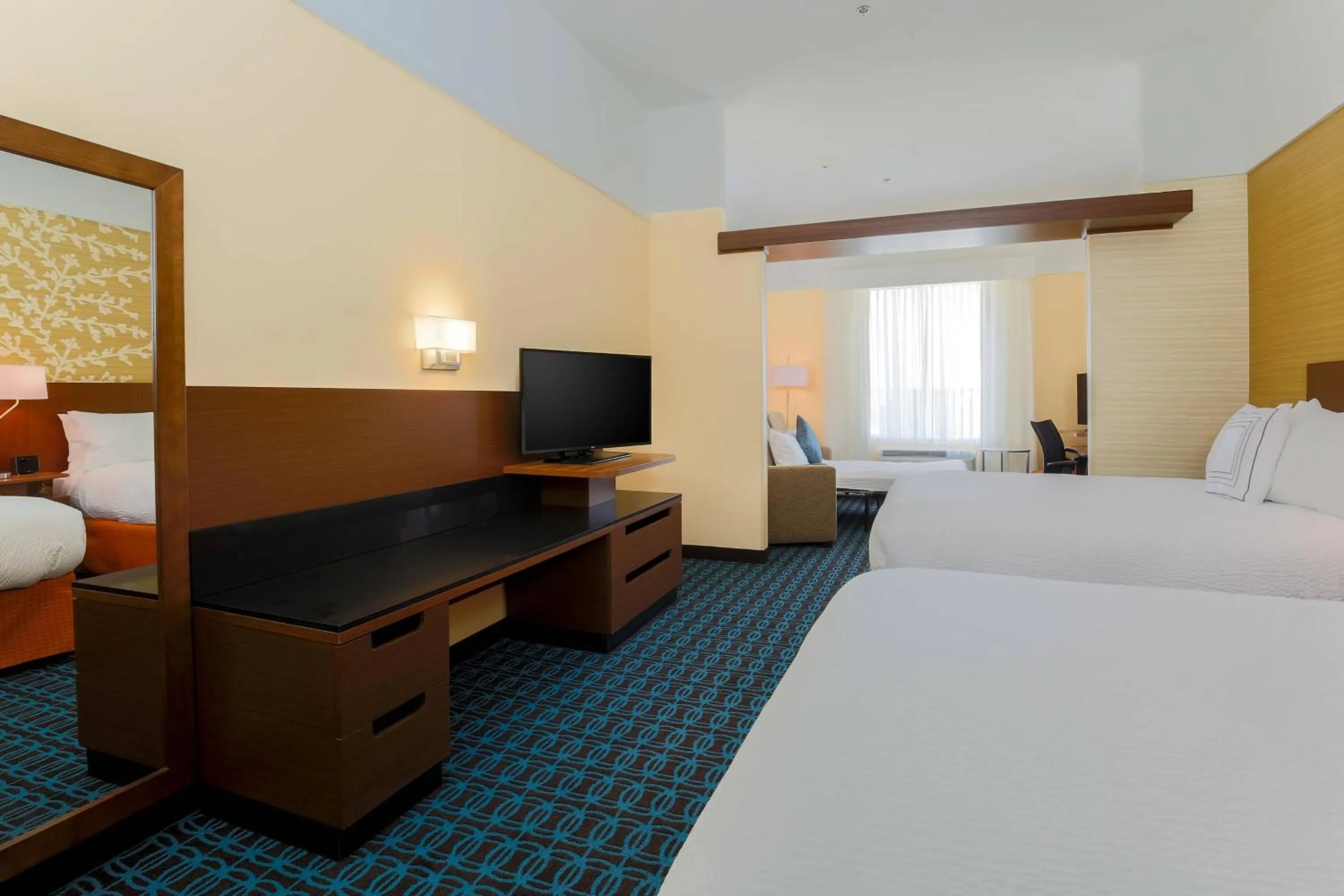 Bedroom, Bed in Fairfield Inn & Suites by Marriott Cotulla