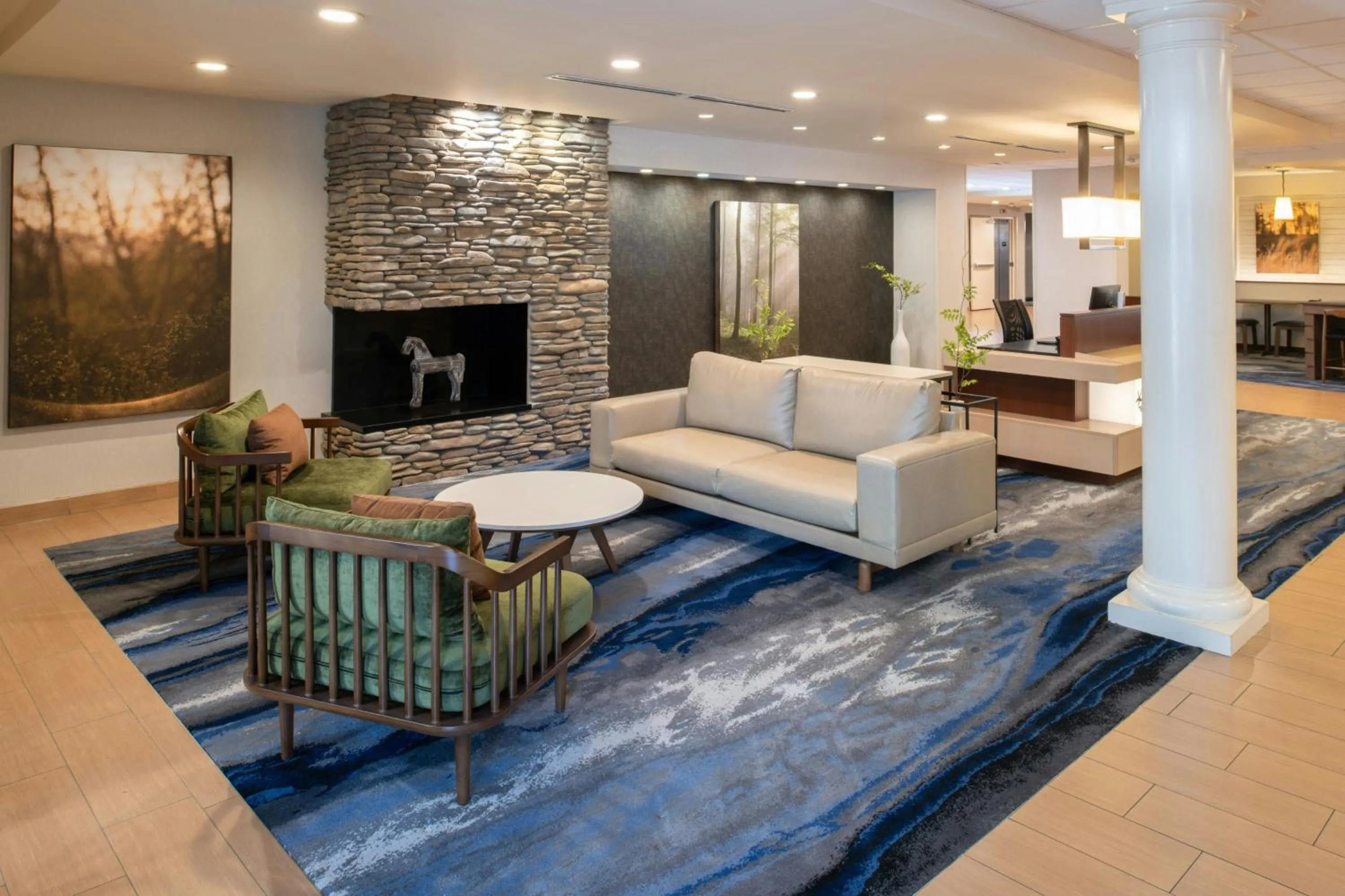 Lobby or reception in Fairfield Inn & Suites by Marriott Santa Cruz