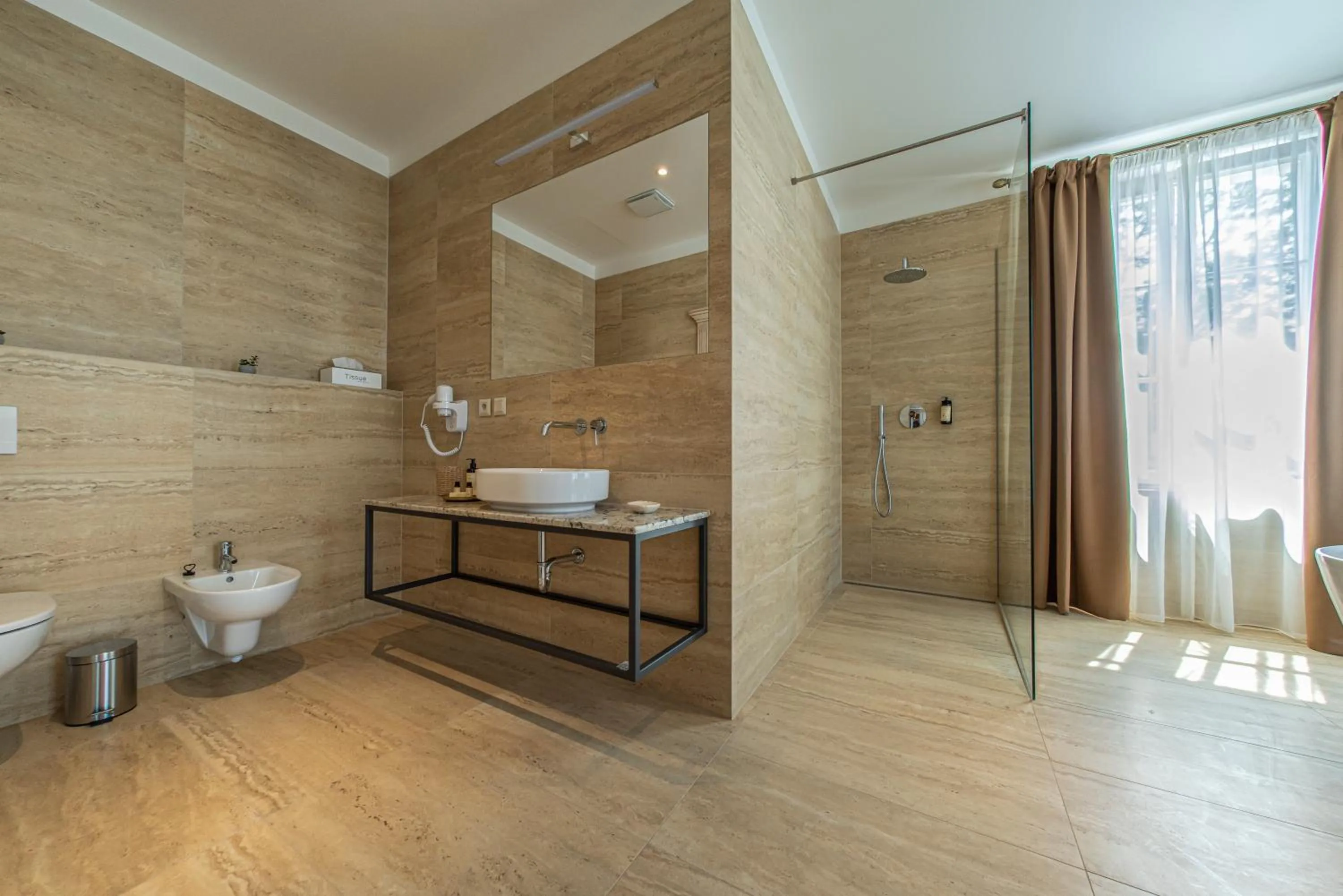 Bathroom in Wellness Hotel Pivovar Monopol