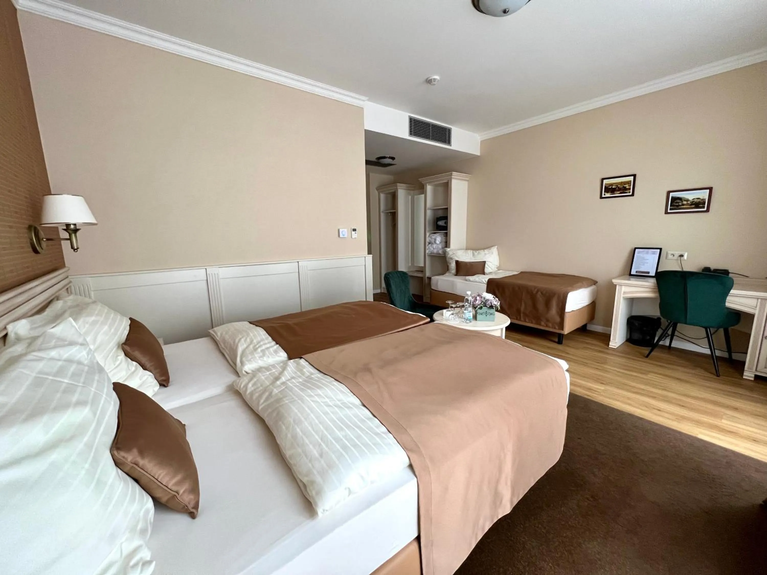 Photo of the whole room, Bed in Wellness Hotel Pivovar Monopol