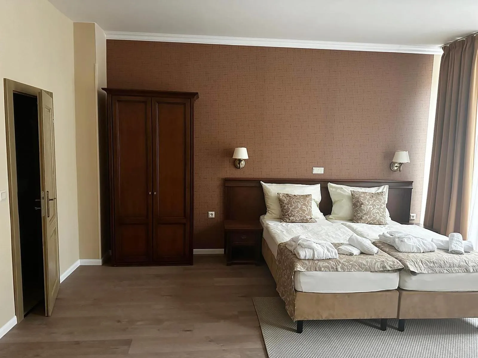 Bedroom, Bed in Wellness Hotel Pivovar Monopol