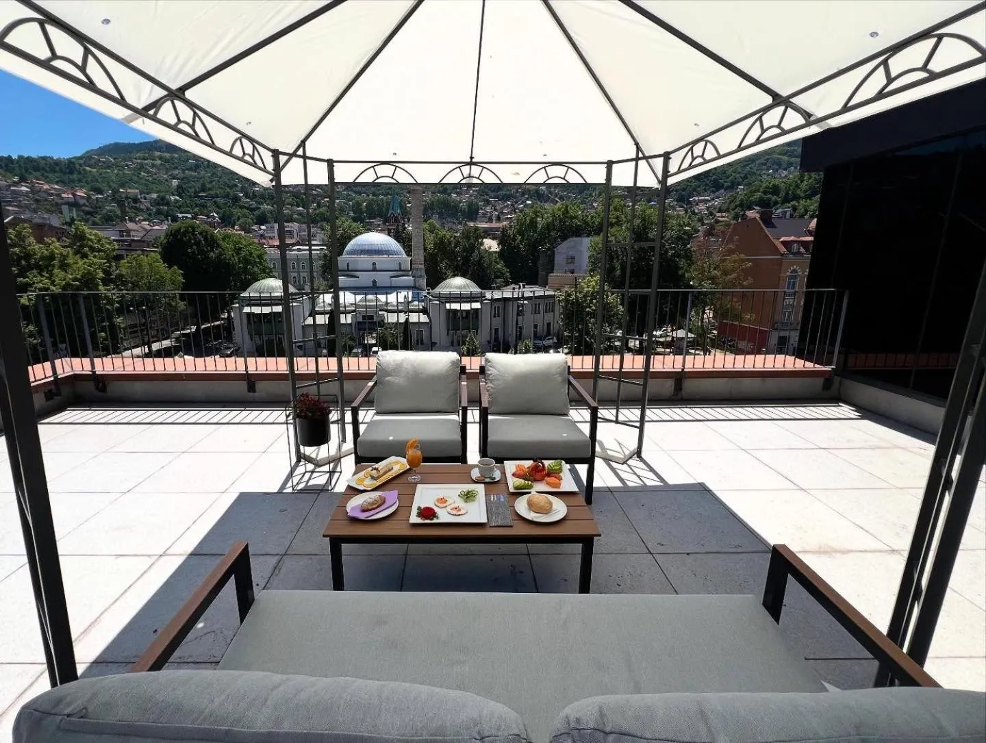 View (from property/room) in Hotel President Sarajevo