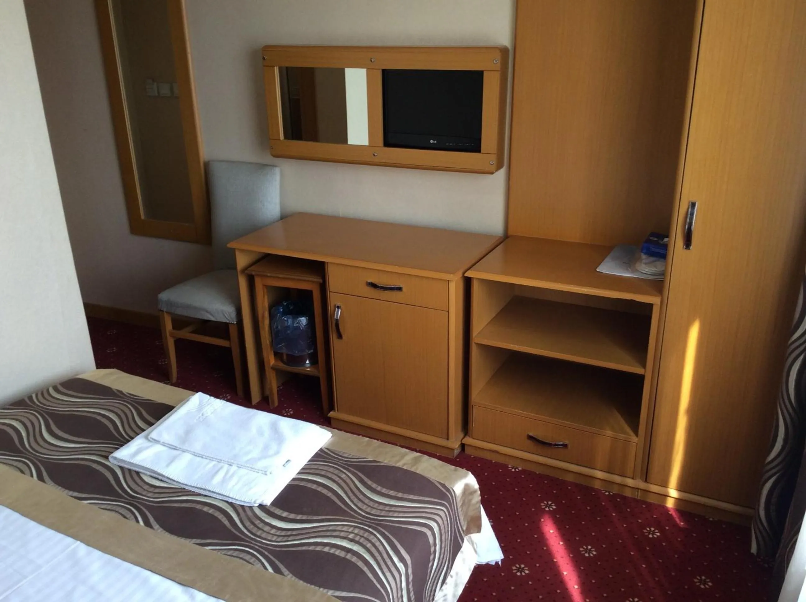 Decorative detail, Bed in Ilıcak Hotel