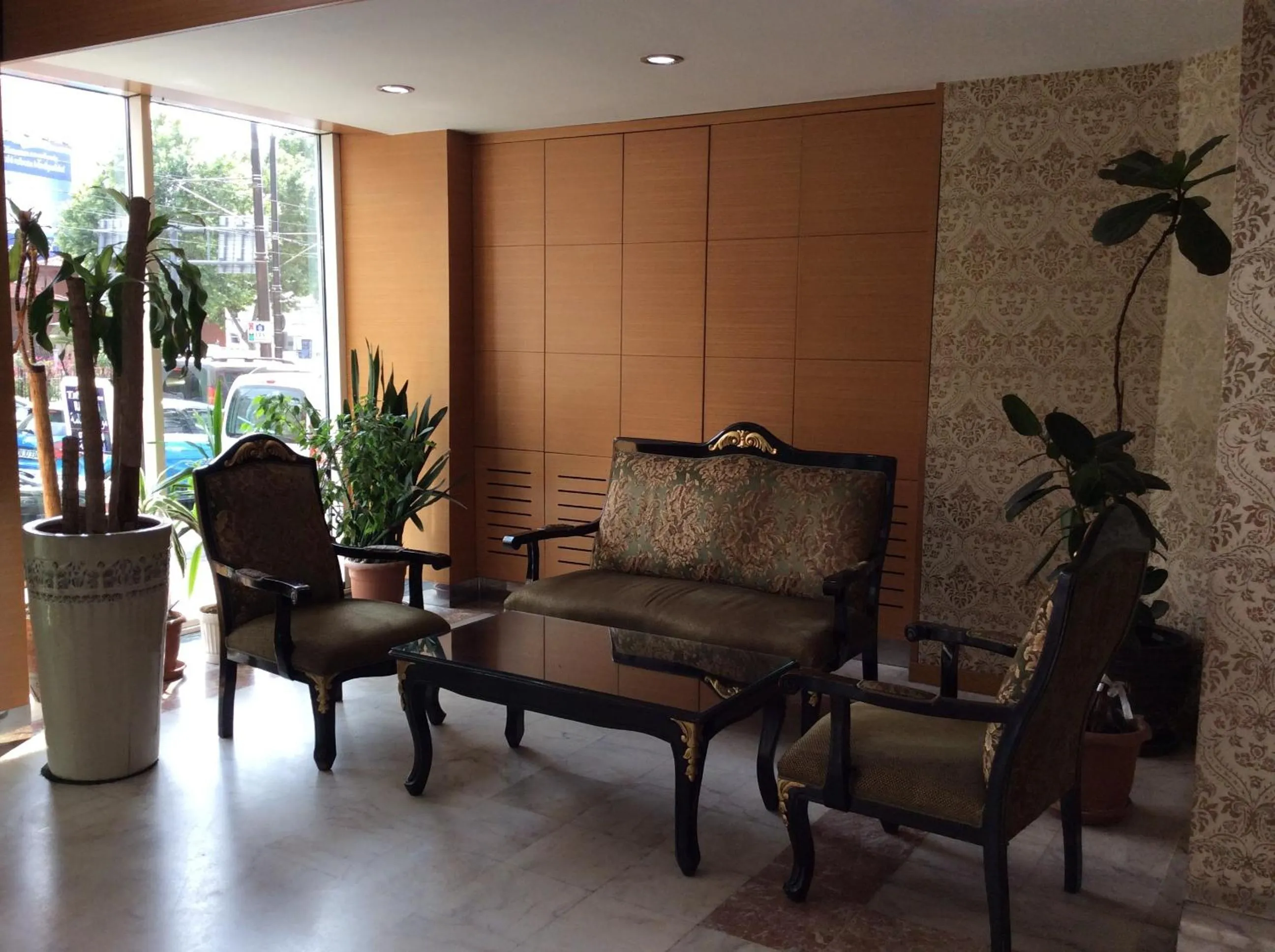 Lobby or reception in Ilıcak Hotel