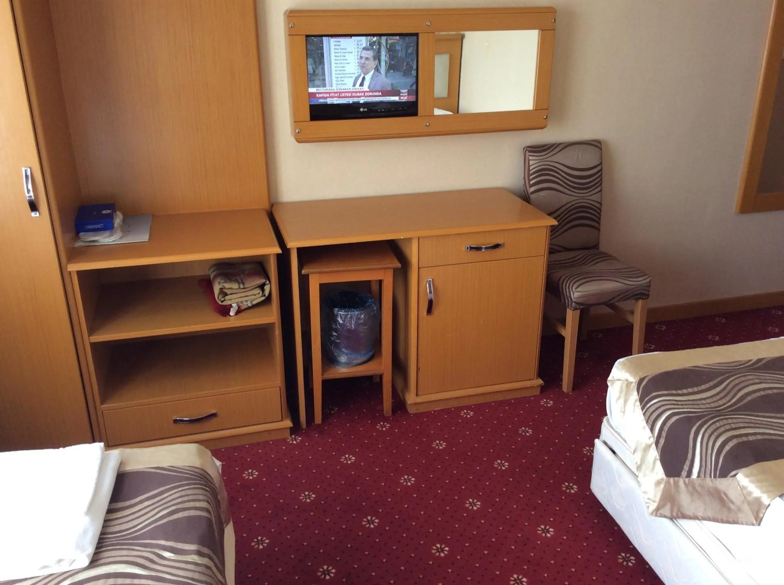 Decorative detail, Bed in Ilıcak Hotel