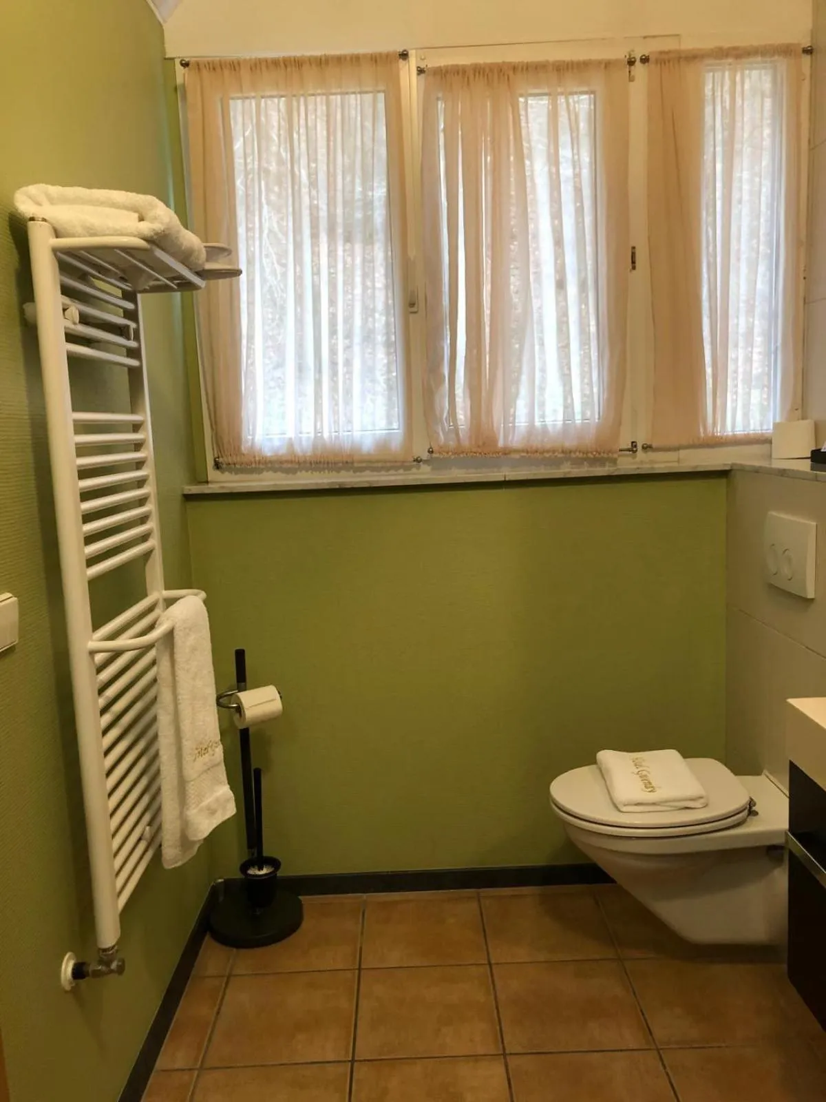 Bathroom in Appart-Hotel Gwendy