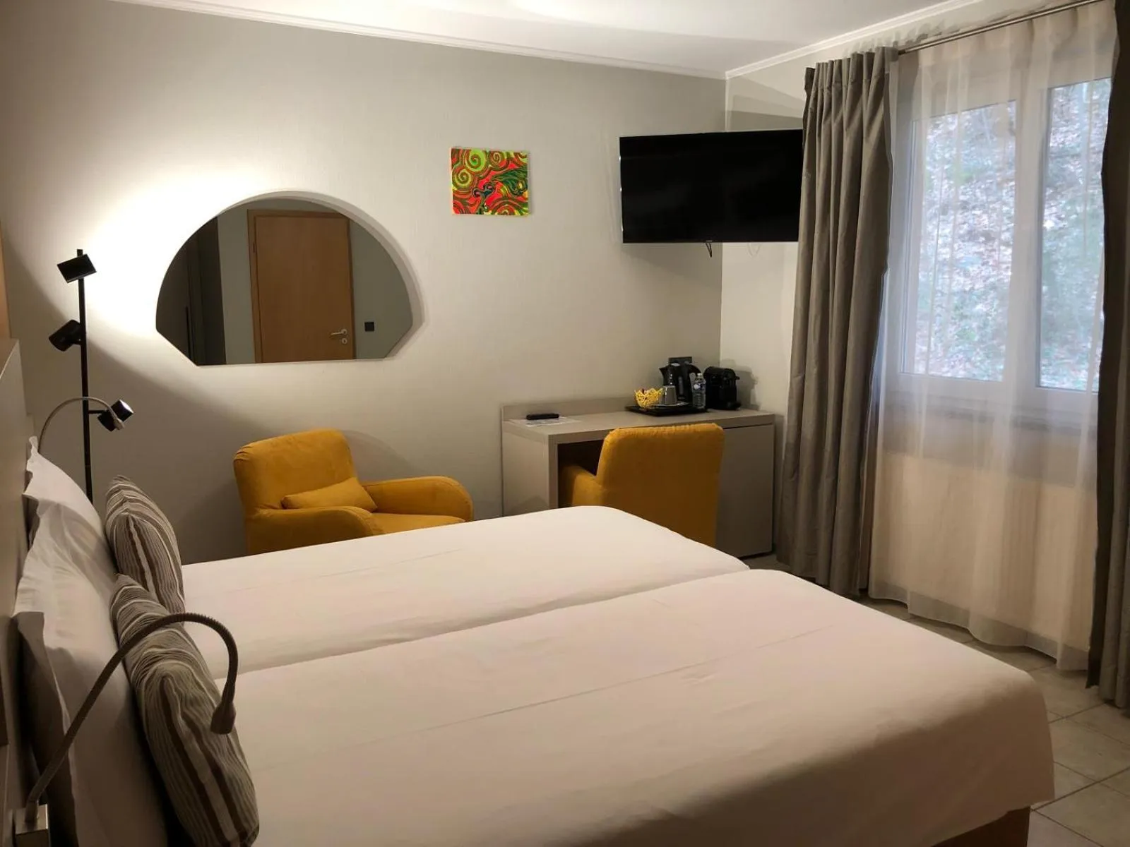 Bedroom, Bed in Appart-Hotel Gwendy