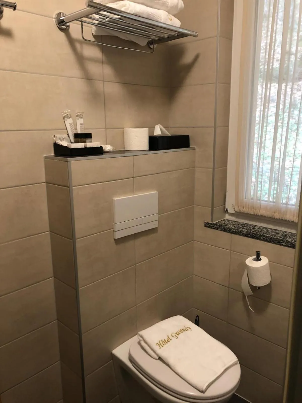 Bathroom in Appart-Hotel Gwendy