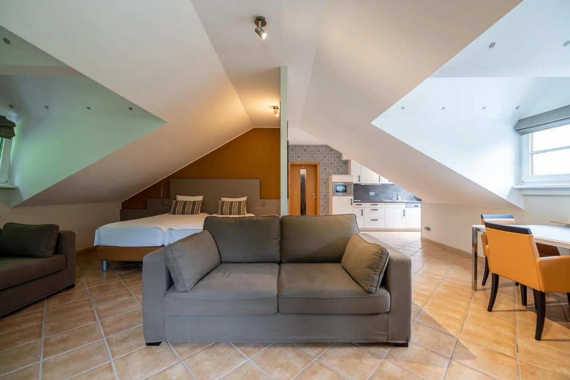 Living room in Appart-Hotel Gwendy