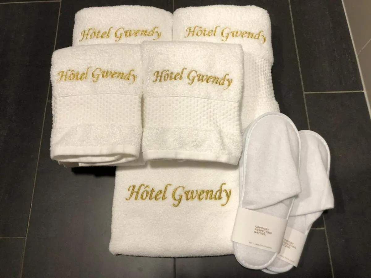 towels in Appart-Hotel Gwendy