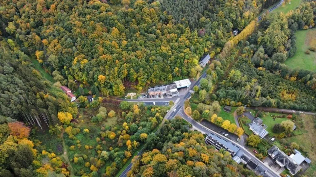 Bird's eye view in Appart-Hotel Gwendy