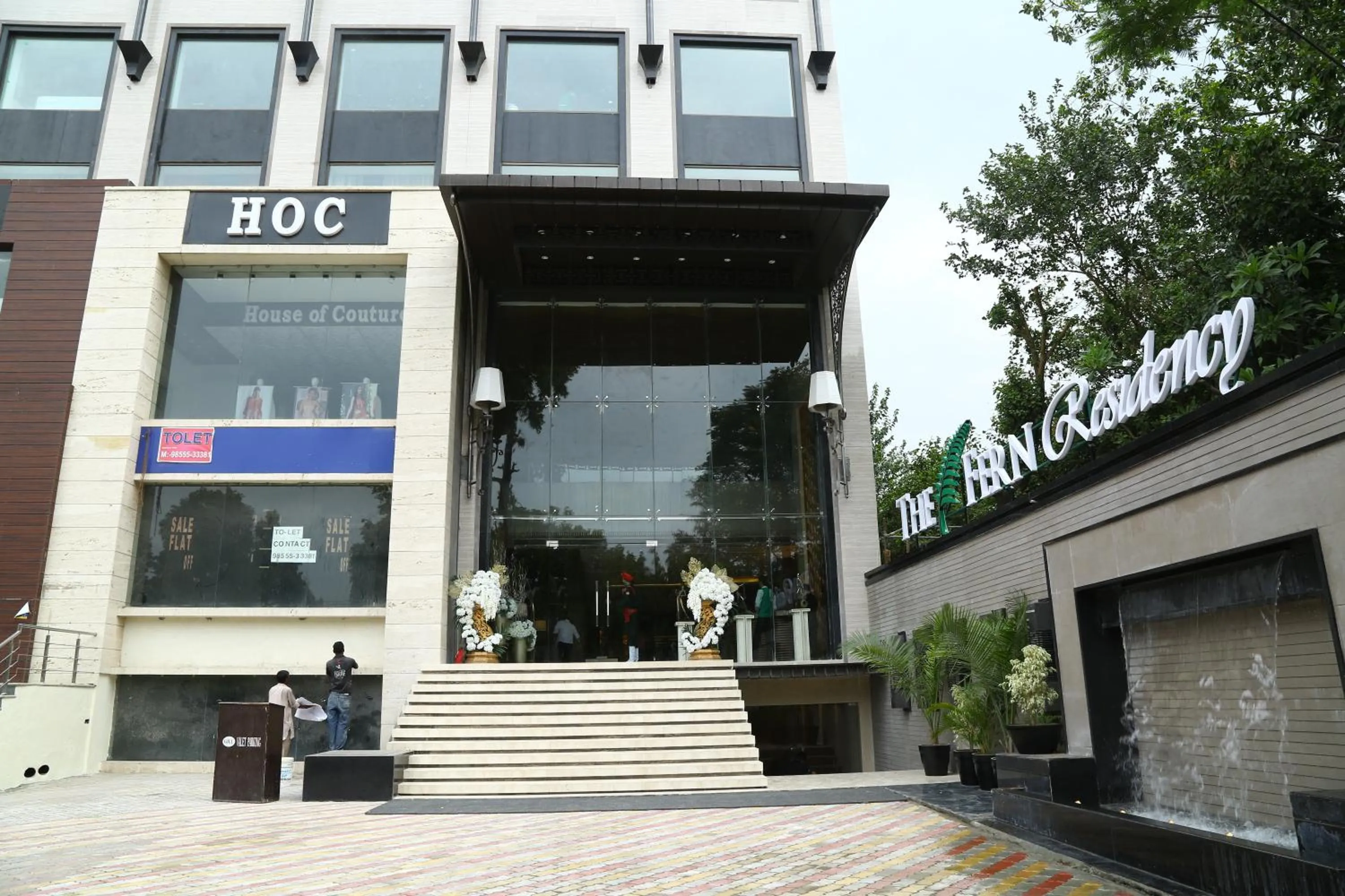 Property building in The Fern Residency