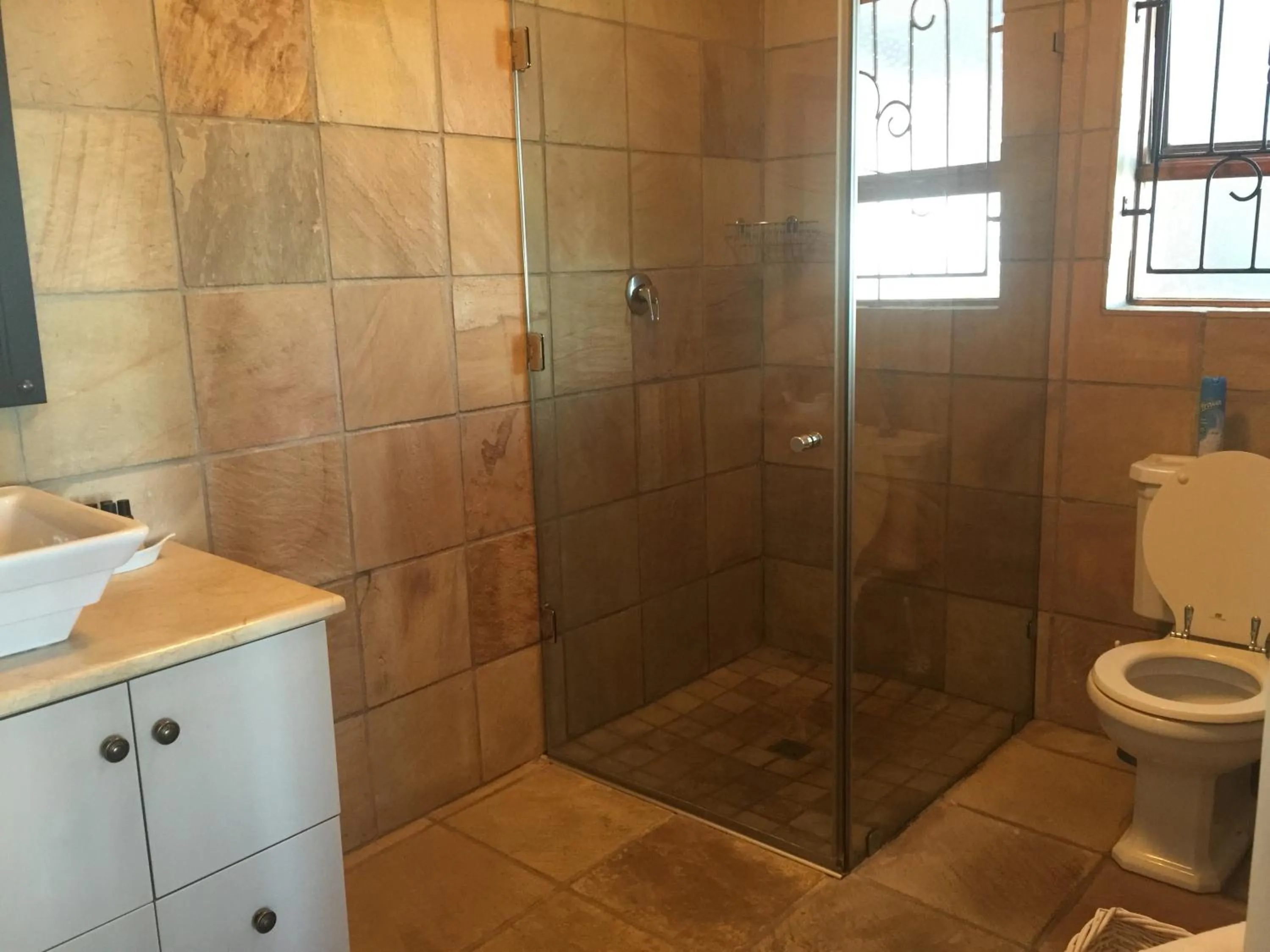 Bathroom in Sea Whisper Self Catering