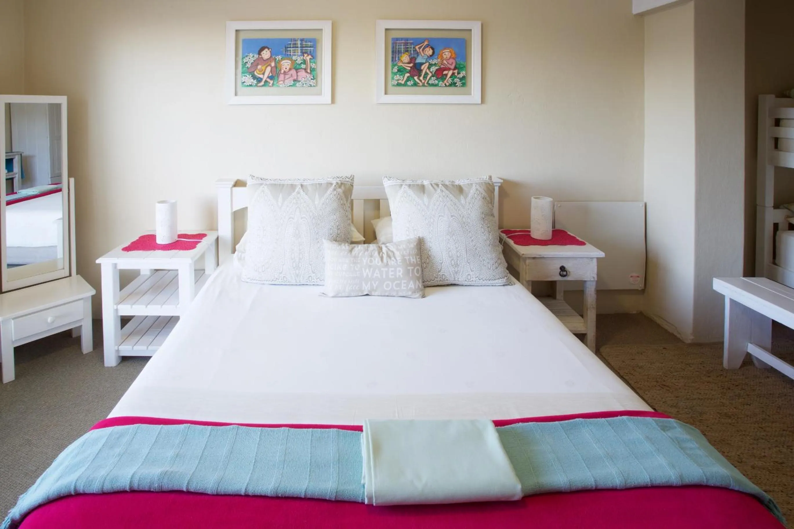 Bed in Sea Whisper Self Catering