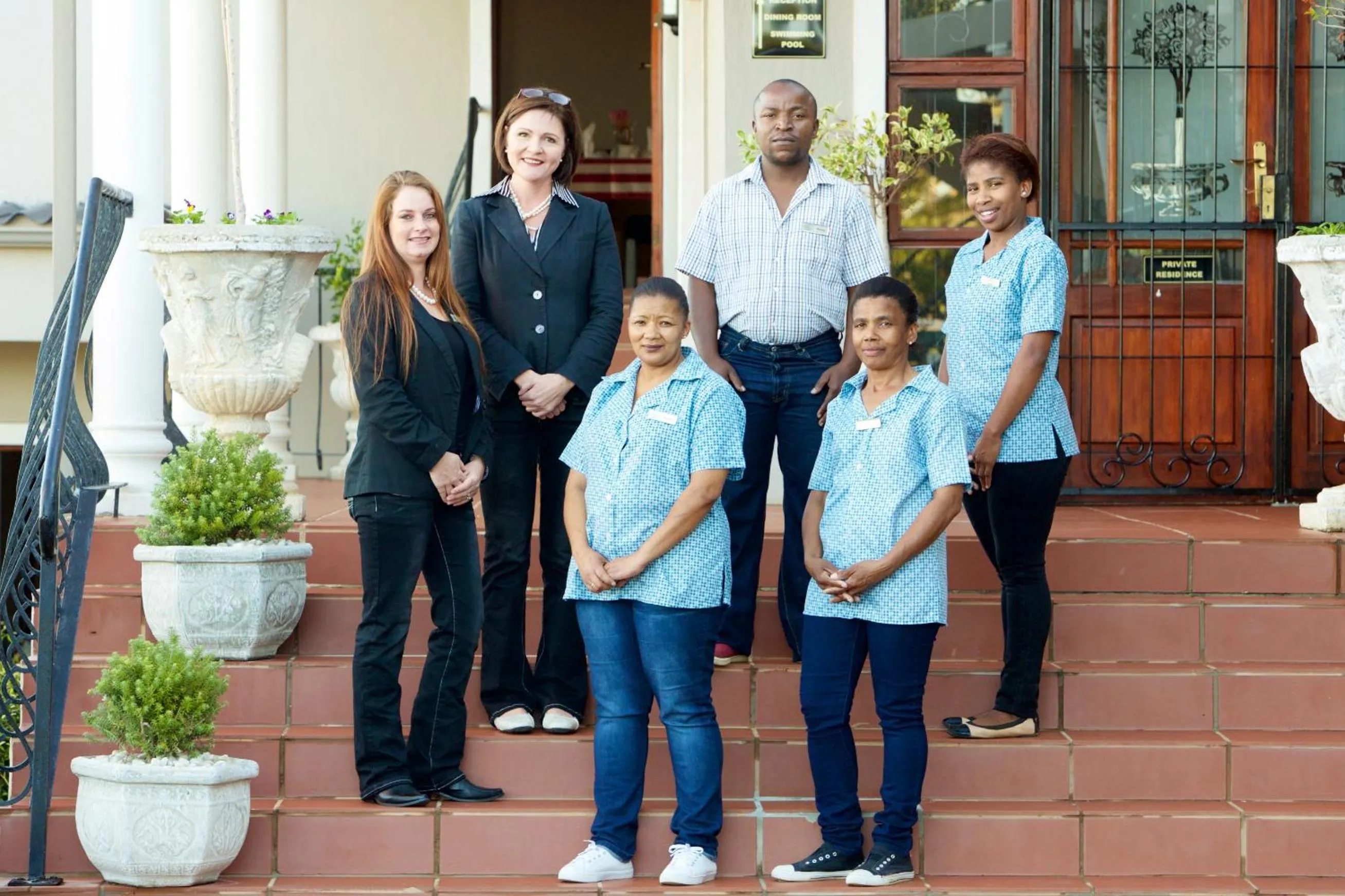 Staff in Sea Whisper Self Catering