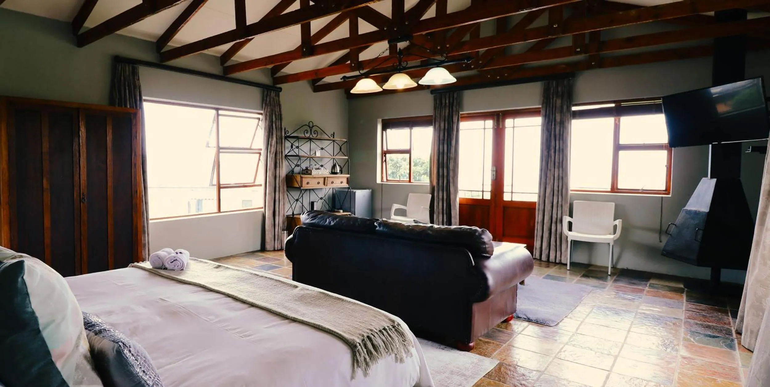 Bed in Sea Whisper Self Catering