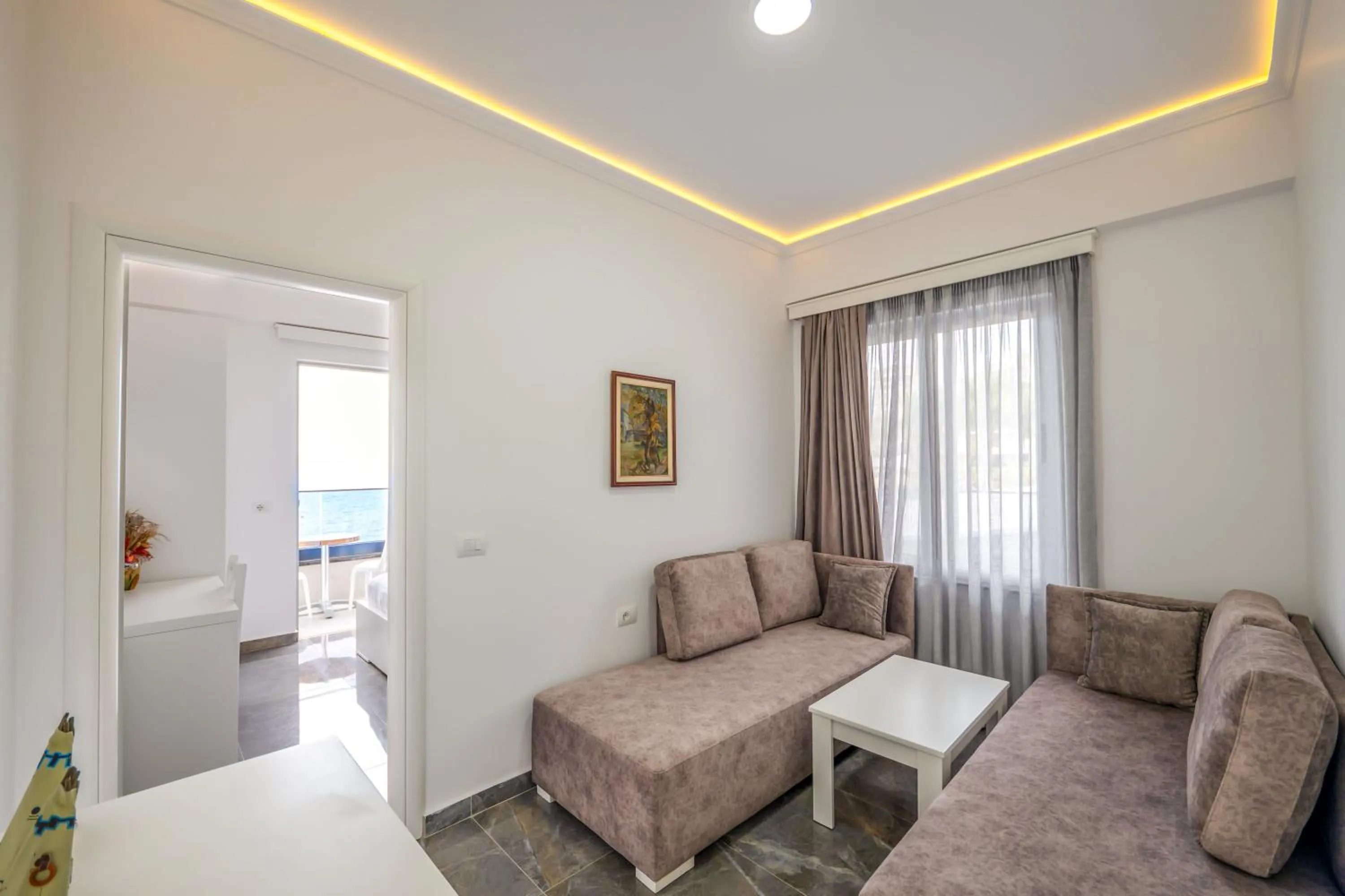 Living room in Vila Era Beach