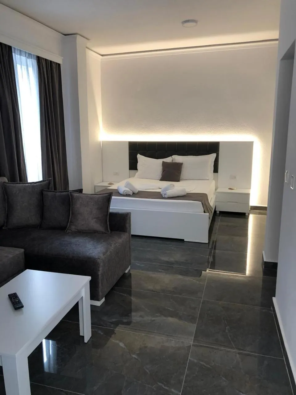 Living room, Bed in Vila Era Beach