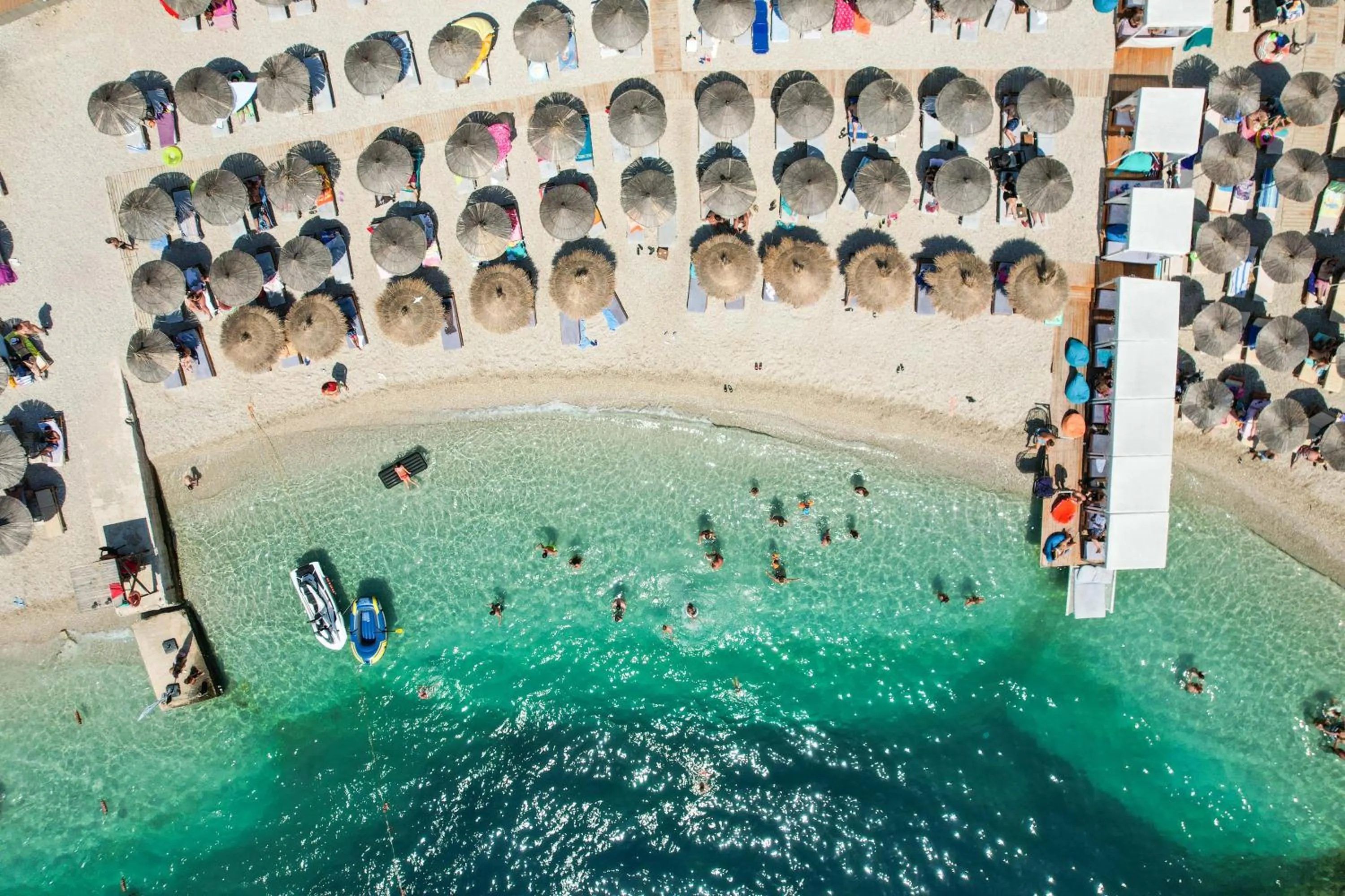 Bird's eye view in Vila Era Beach