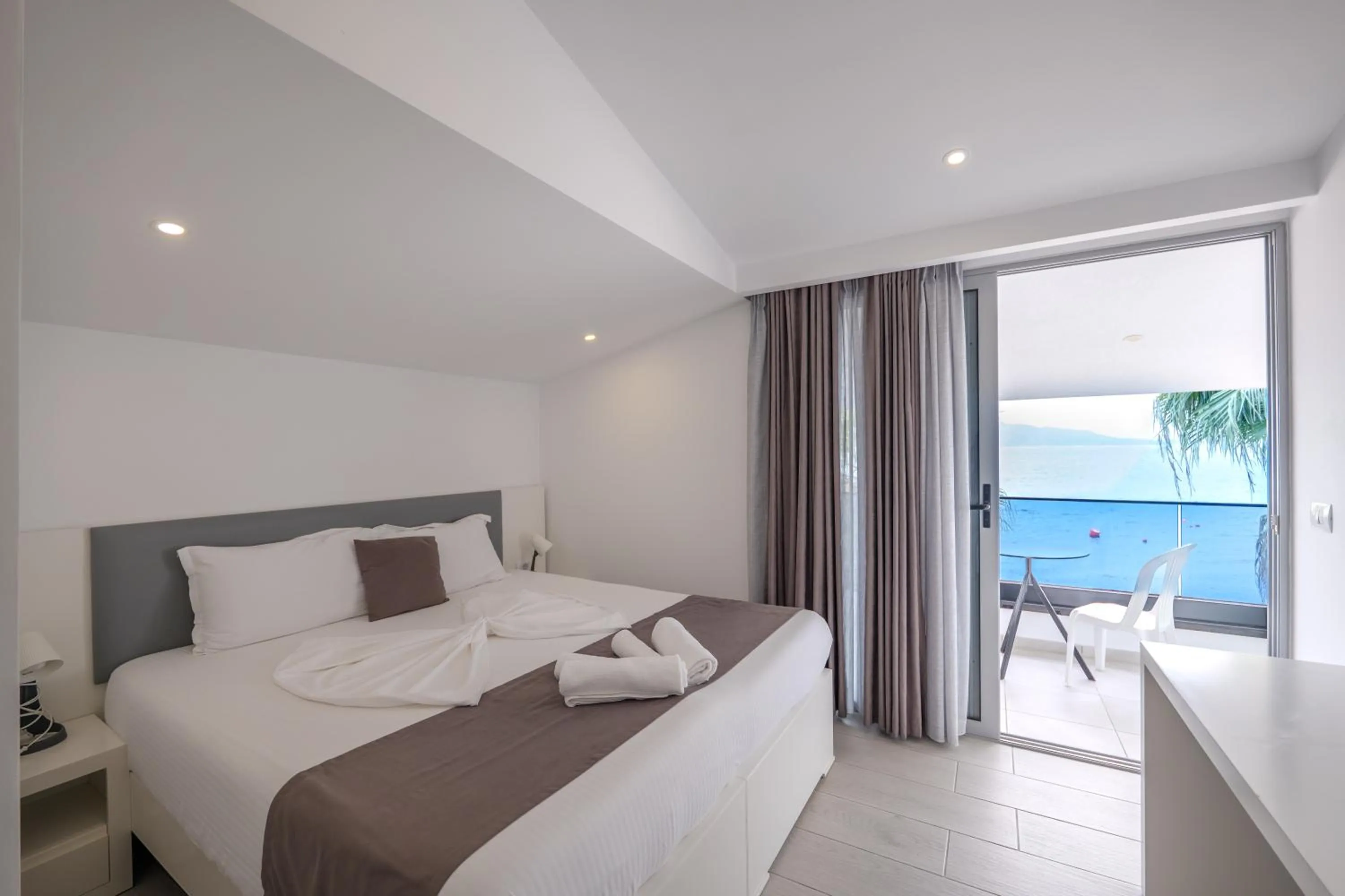 Bedroom, Bed in Vila Era Beach