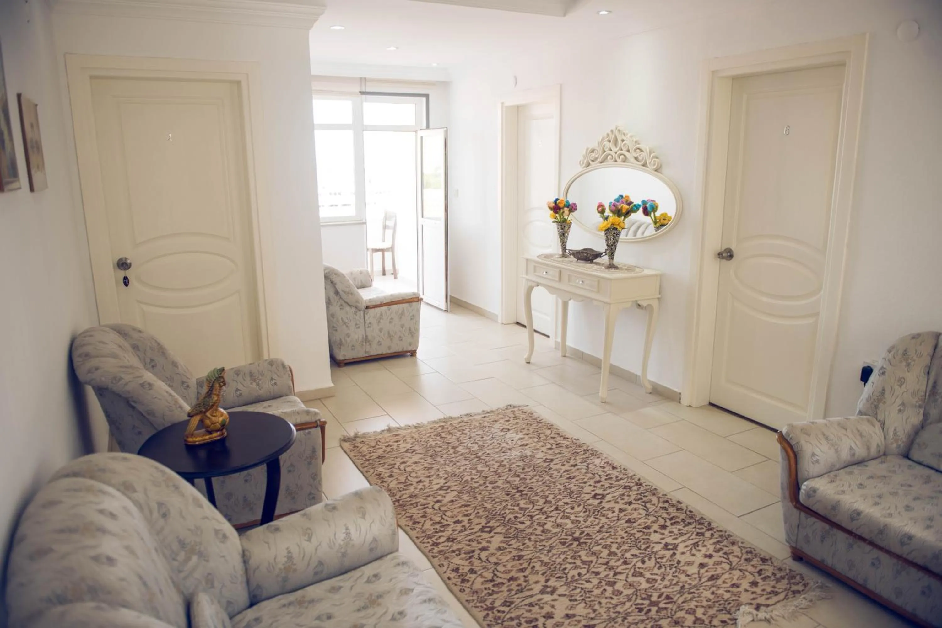 Lobby or reception in Bozcaada Aspava Otel