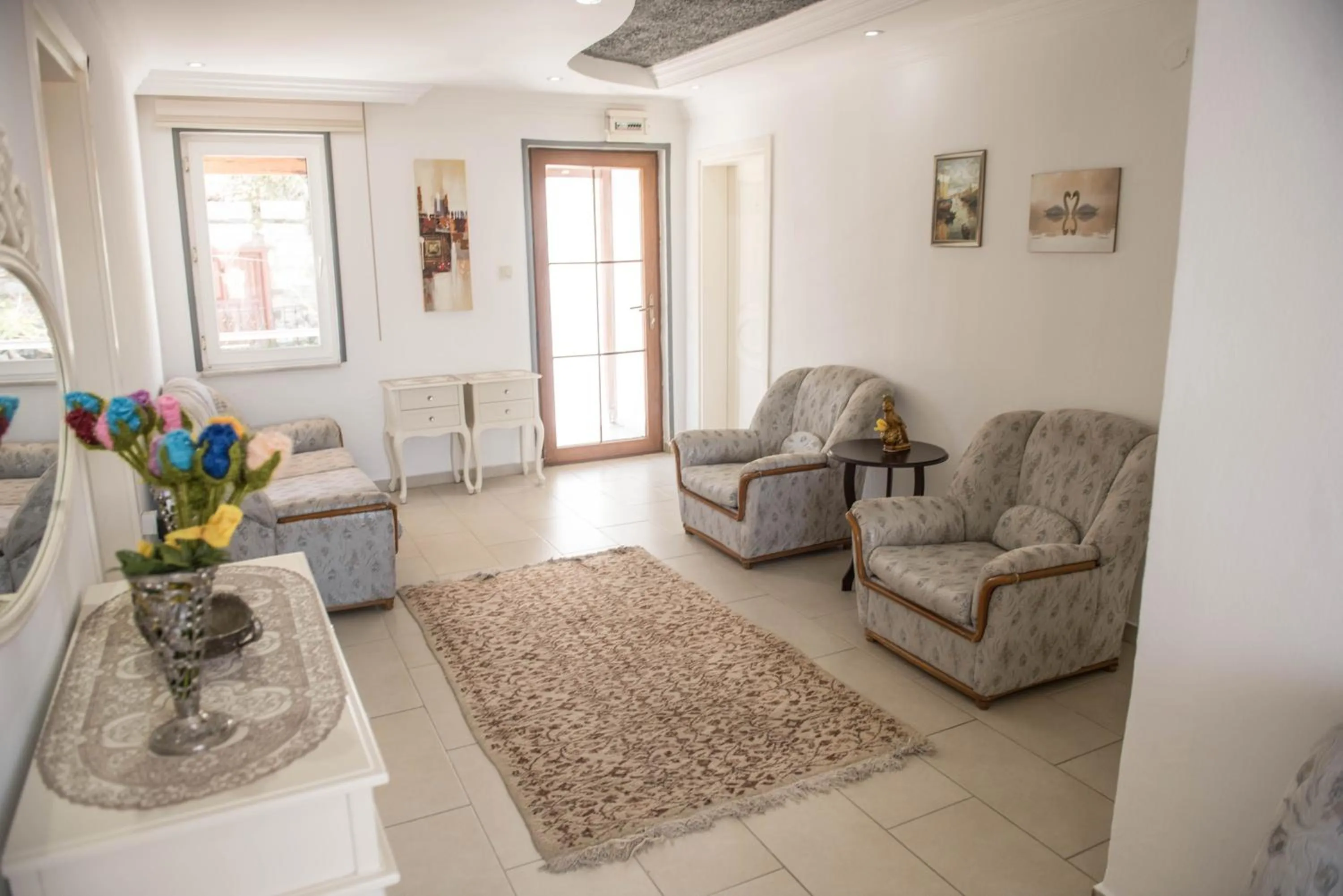 Lobby or reception in Bozcaada Aspava Otel