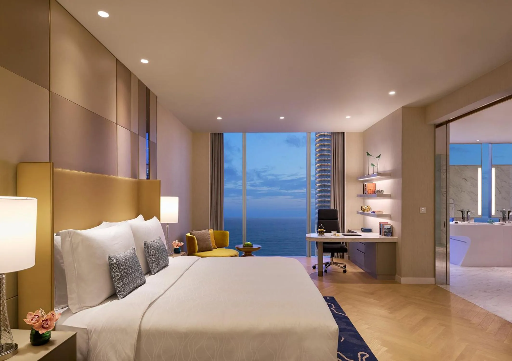 Bedroom, Bed in Nuwa Sri Lanka at City of Dreams