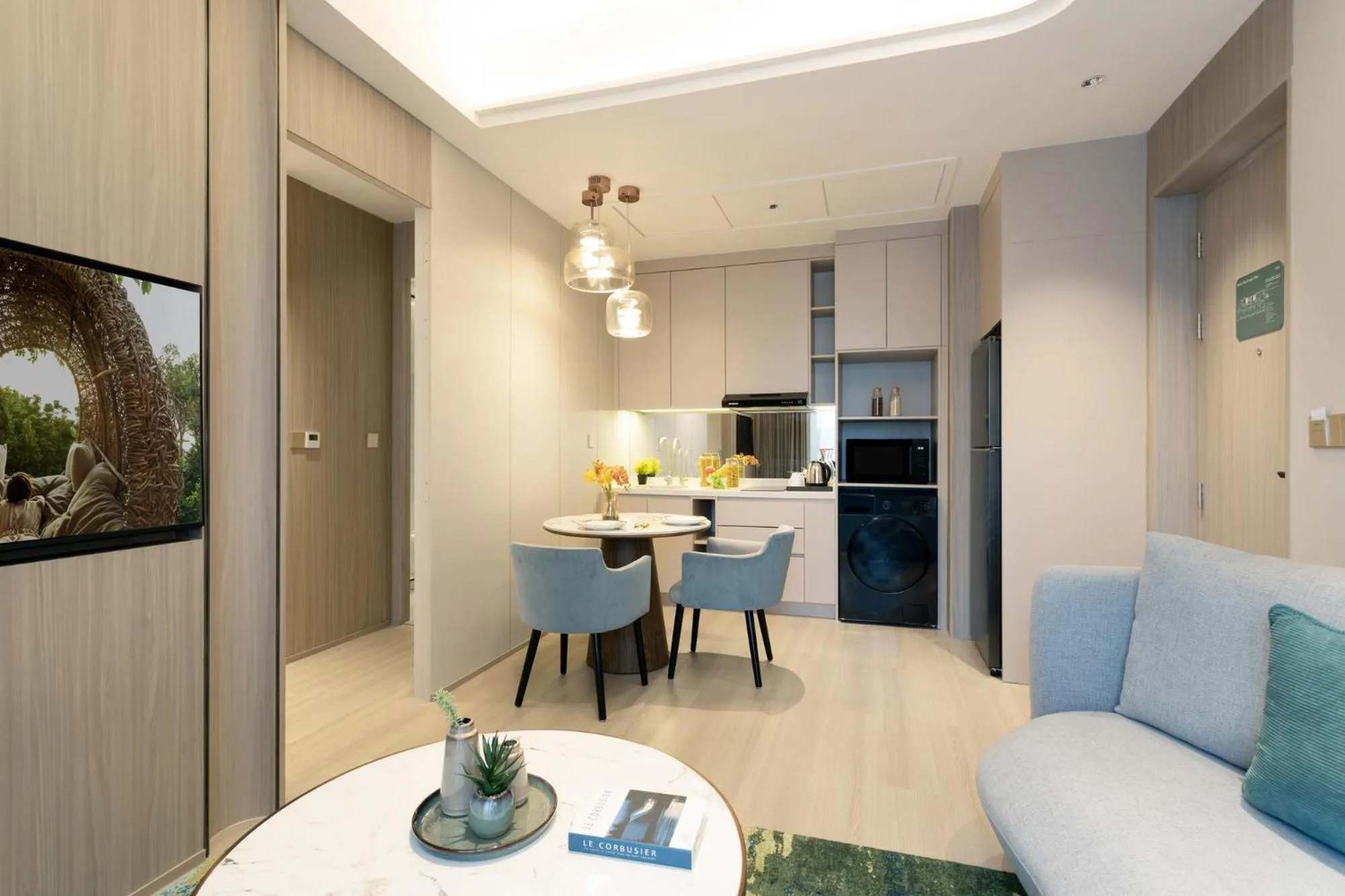 Living room in Somerset Queen City Semarang