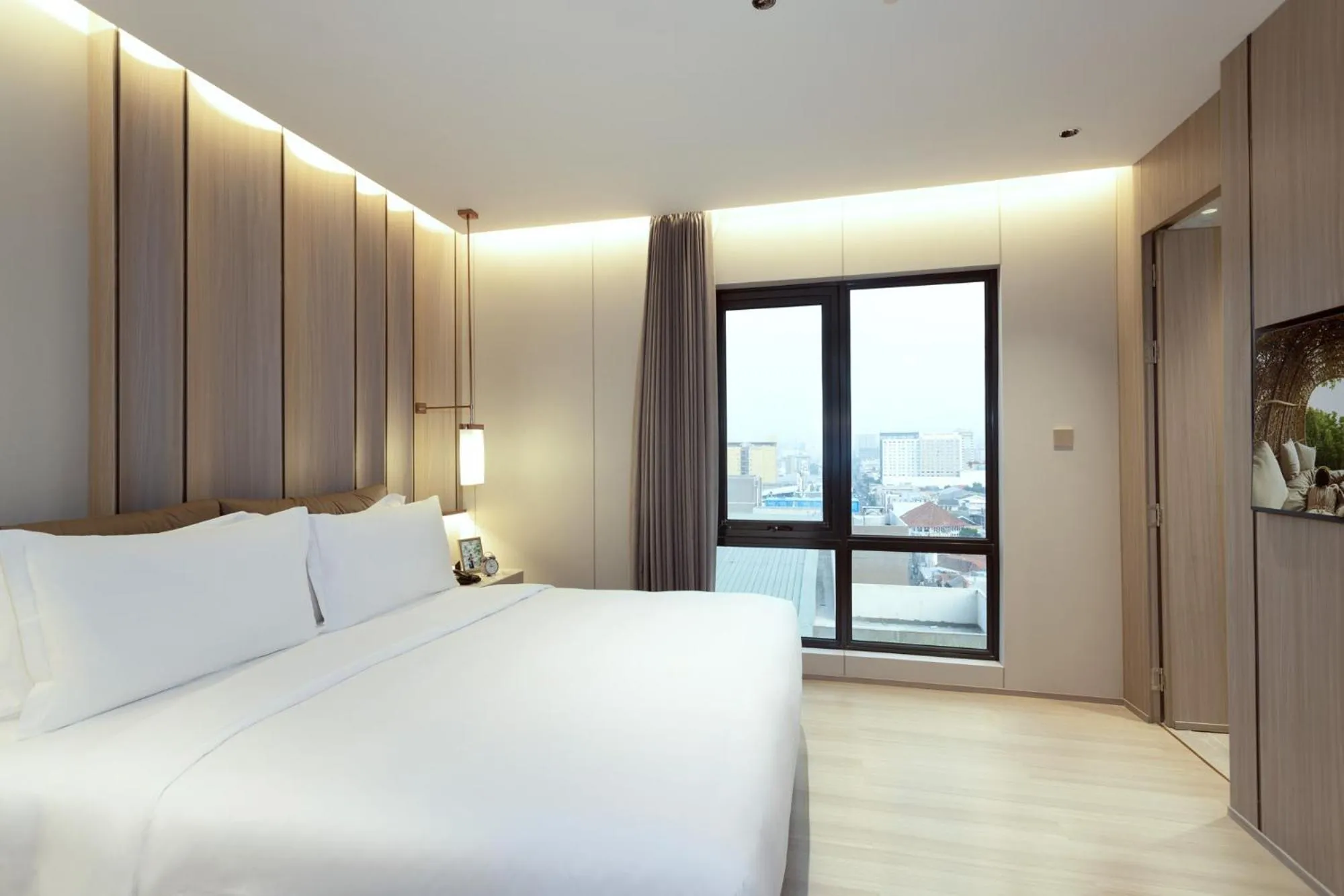 Bedroom, Bed in Somerset Queen City Semarang