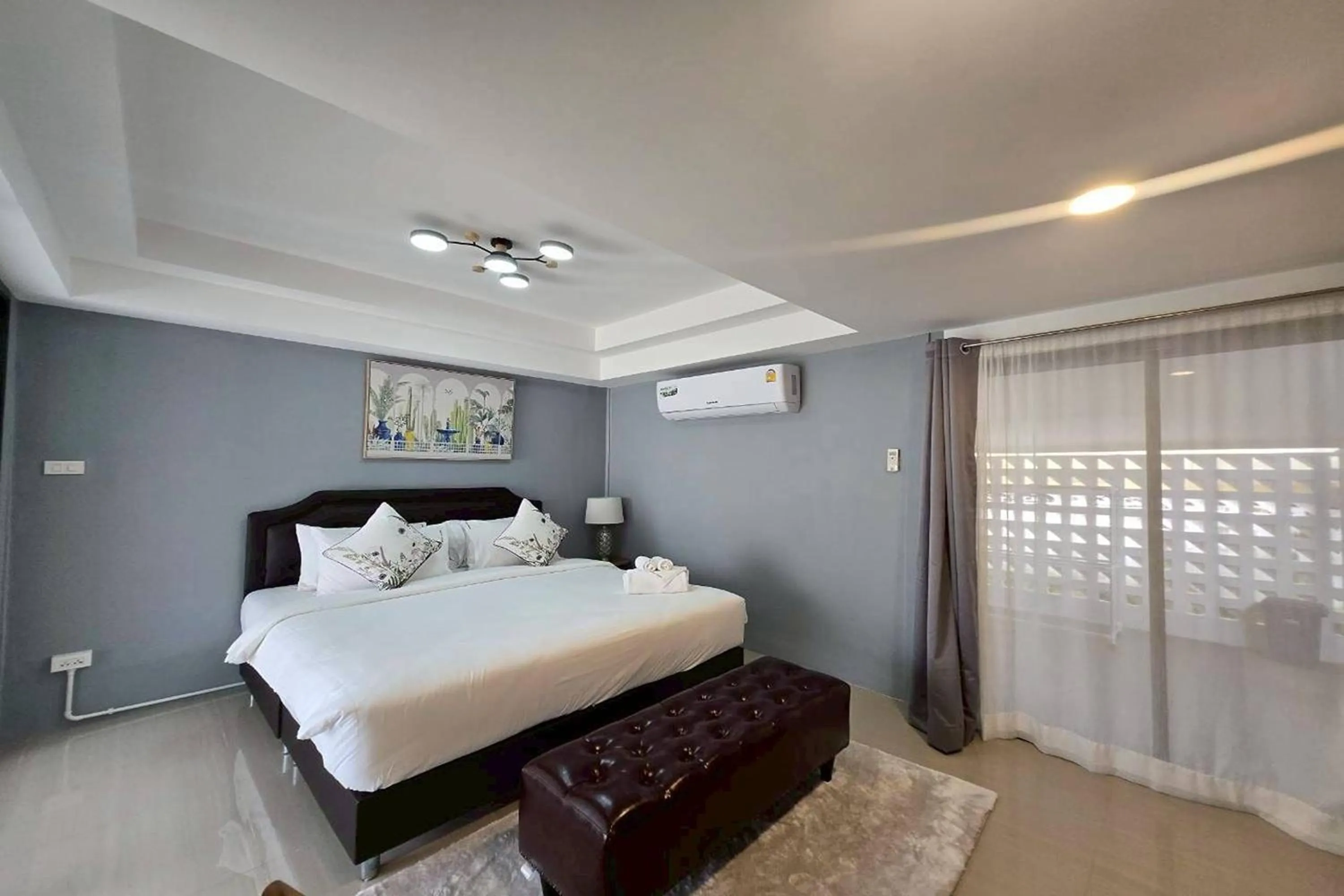 Bed in Breezy Bliss Home