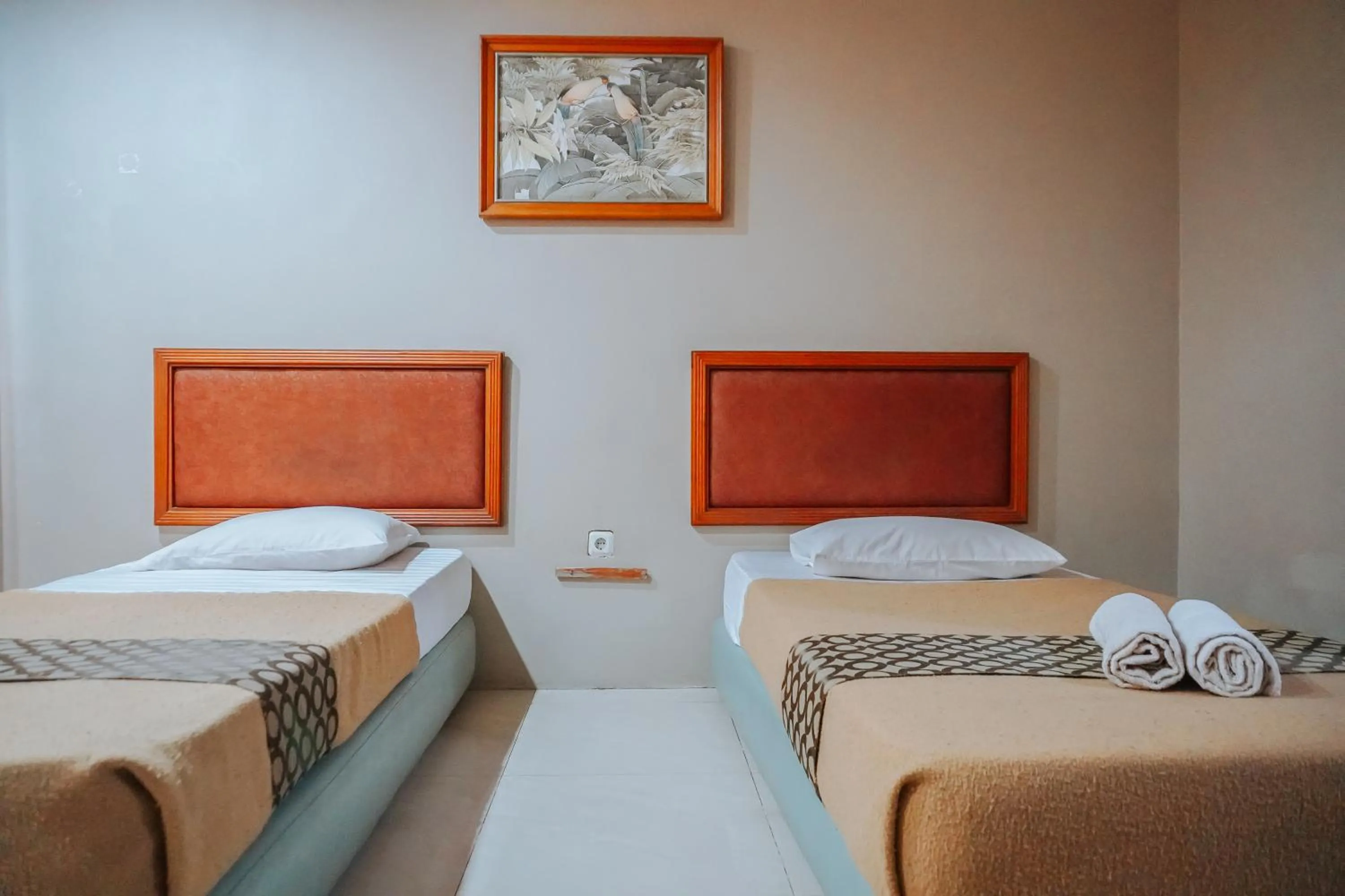 Bed in Hotel Wisma Dago