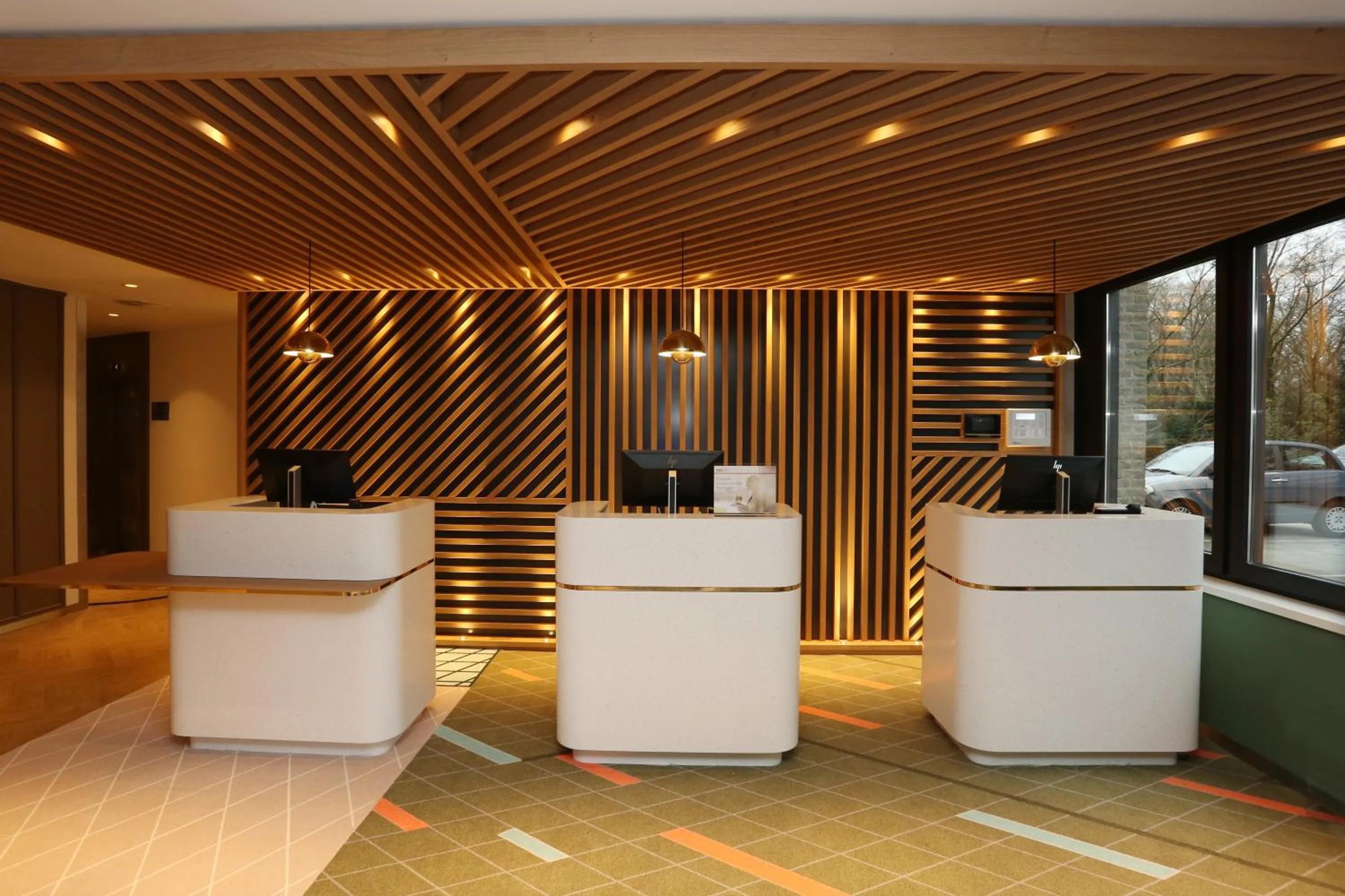 Lobby or reception in Hotel Nordseka The Hague - Voorburg