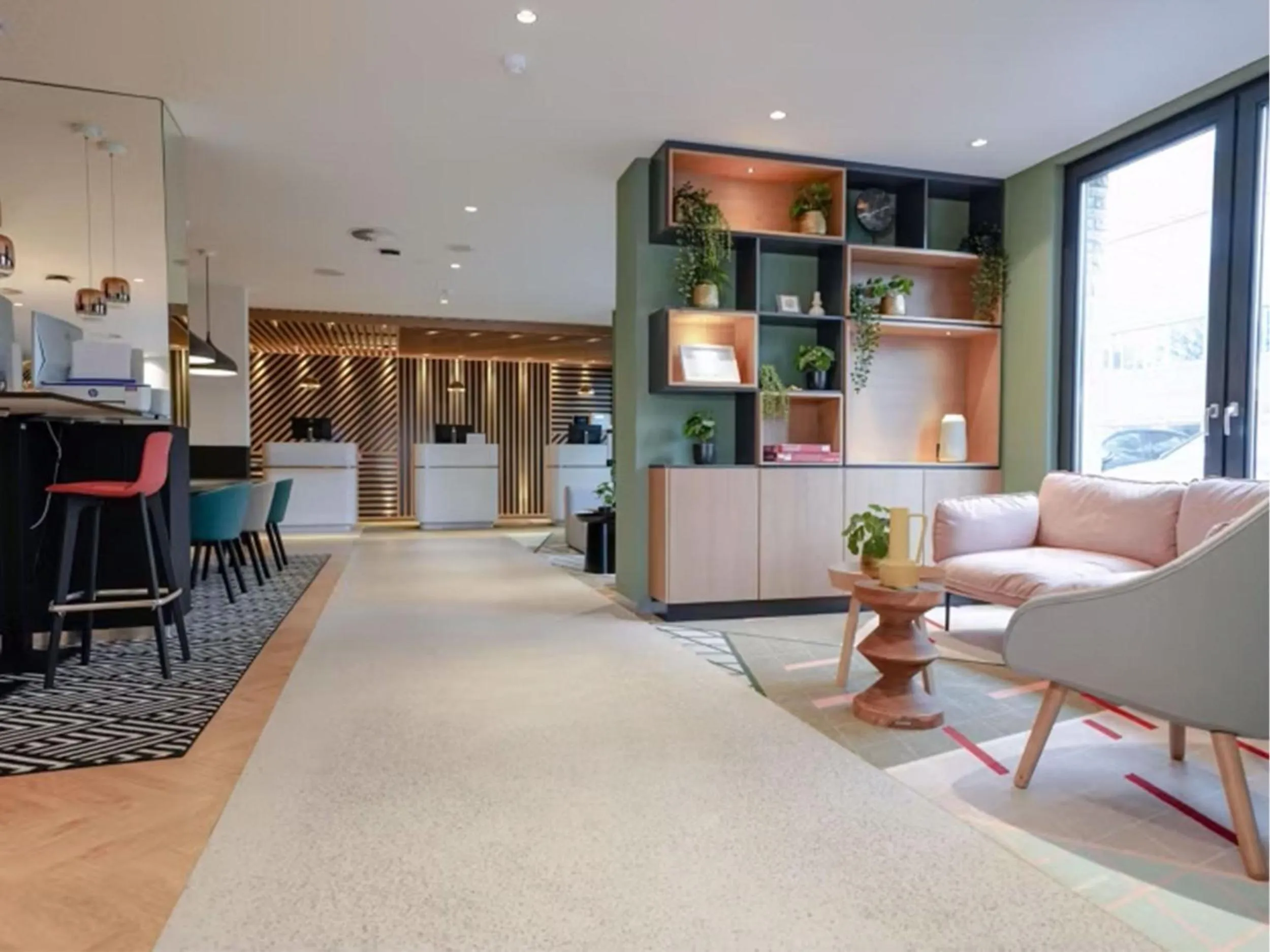 Lobby or reception in Hotel Nordseka The Hague - Voorburg