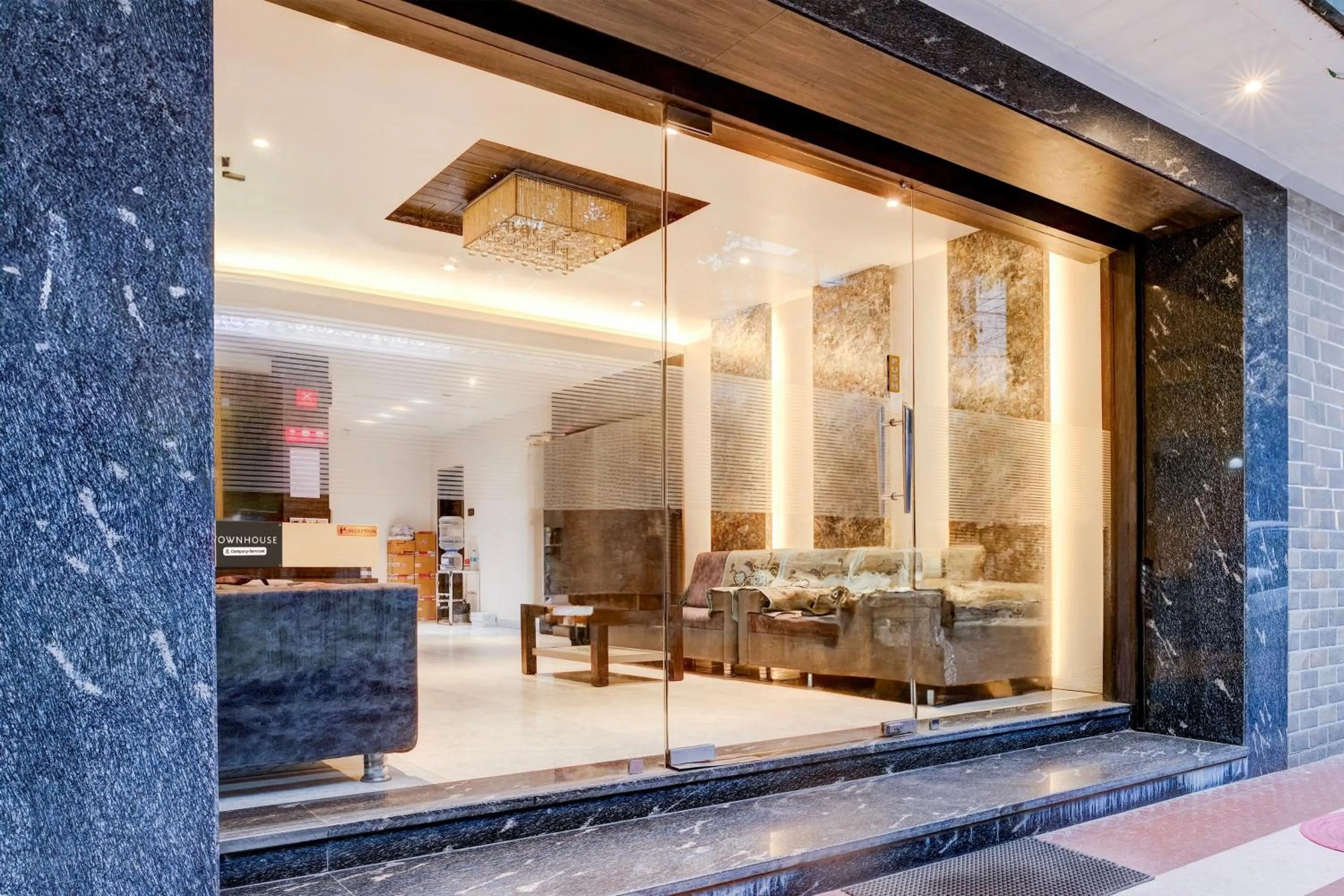 Facade/entrance in Super Townhouse Guwahati Railway Station Formerly Niharika Guest House