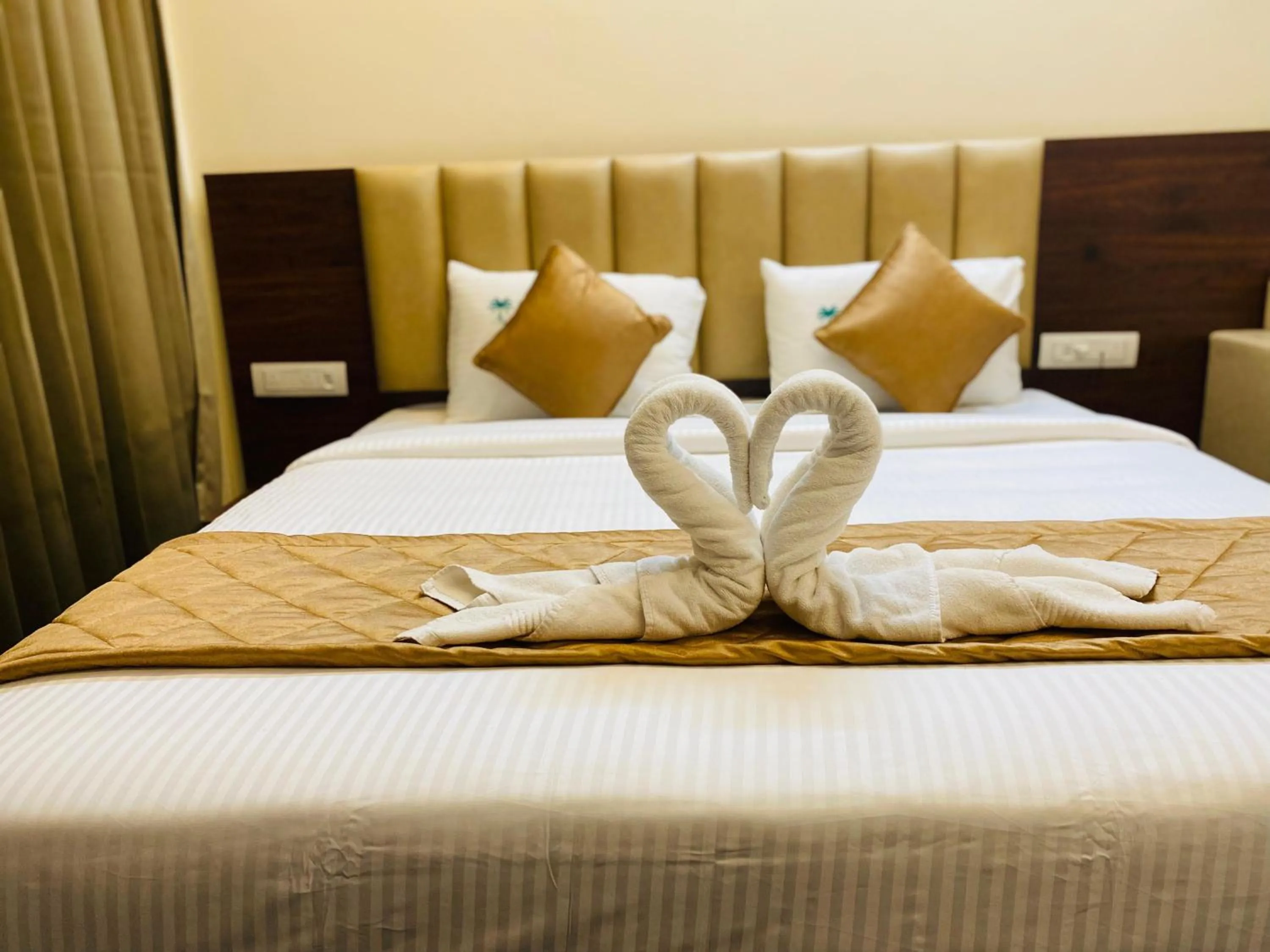 Bed in Hotel Sahara Tree