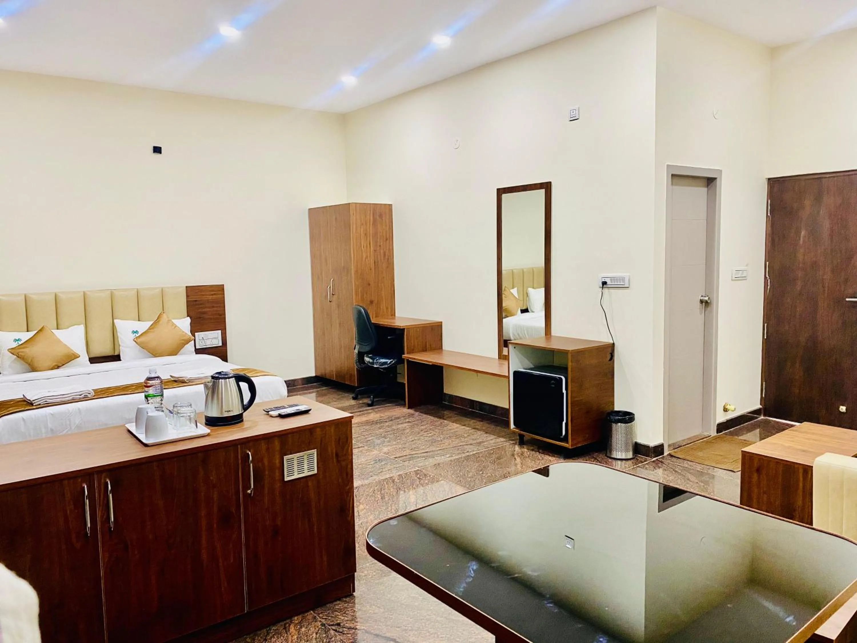 Bed in Hotel Sahara Tree