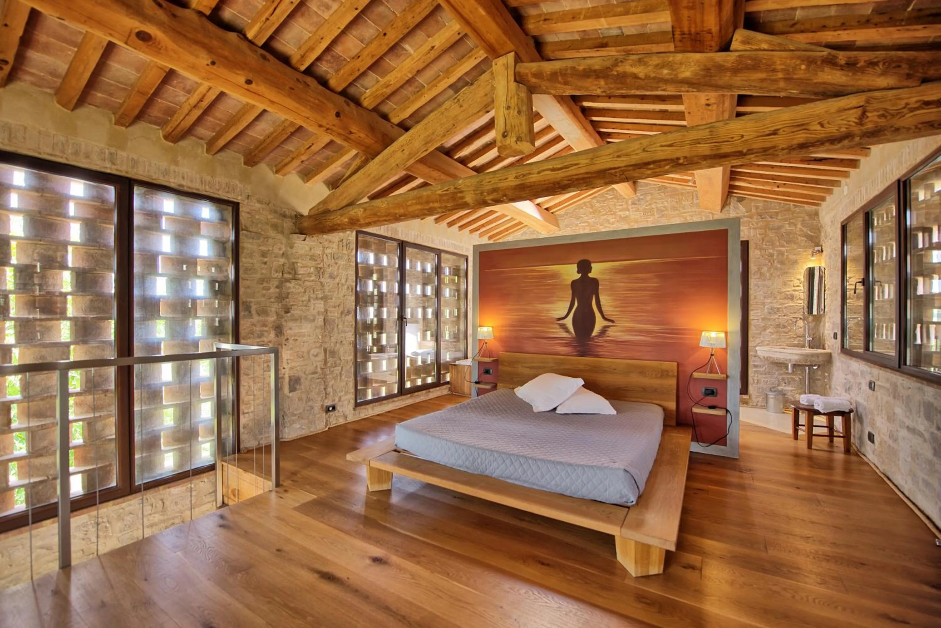 Bed in Villa Ferdinando by PosarelliVillas